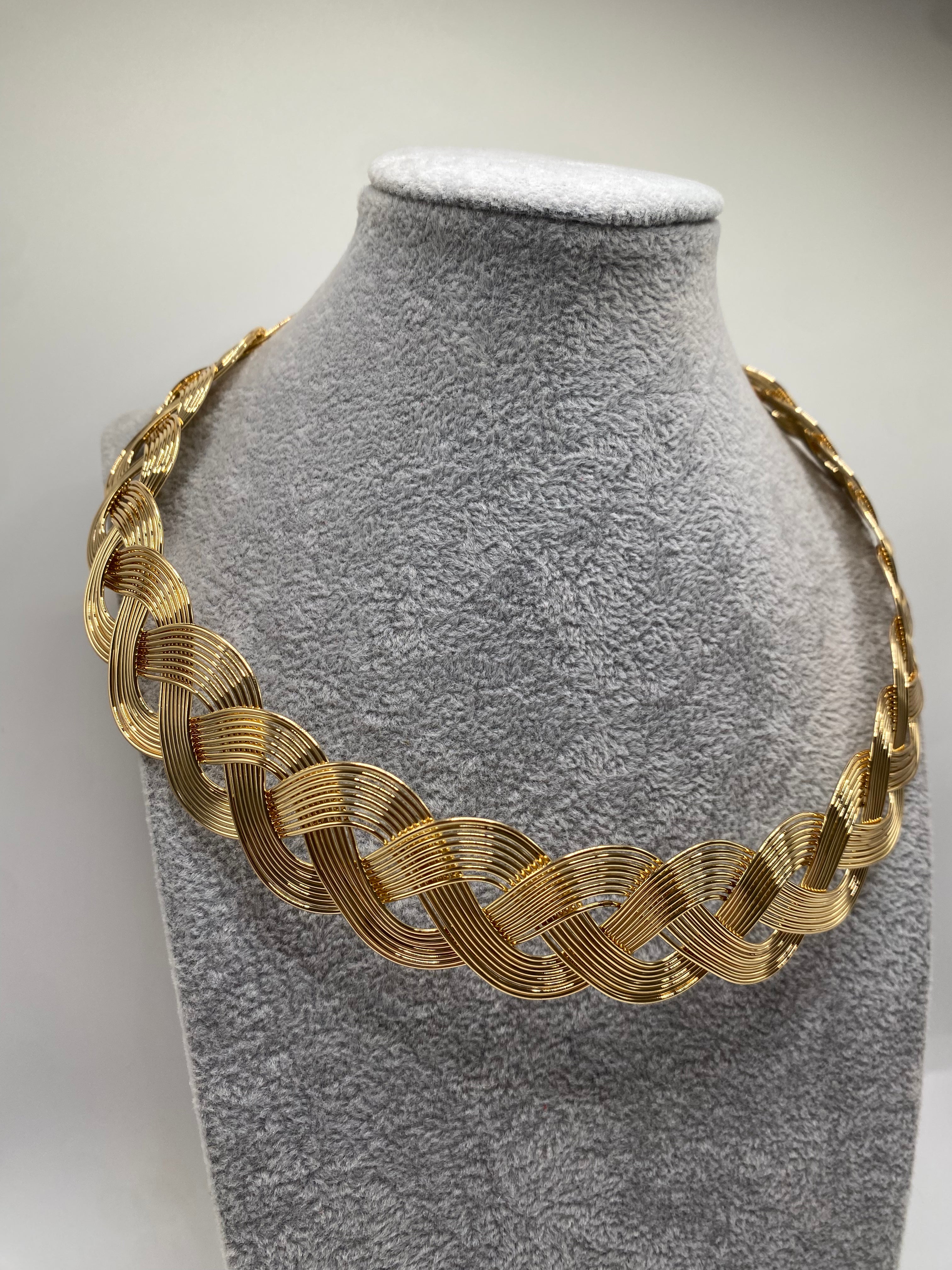 Collana TRECCIA - ORO
