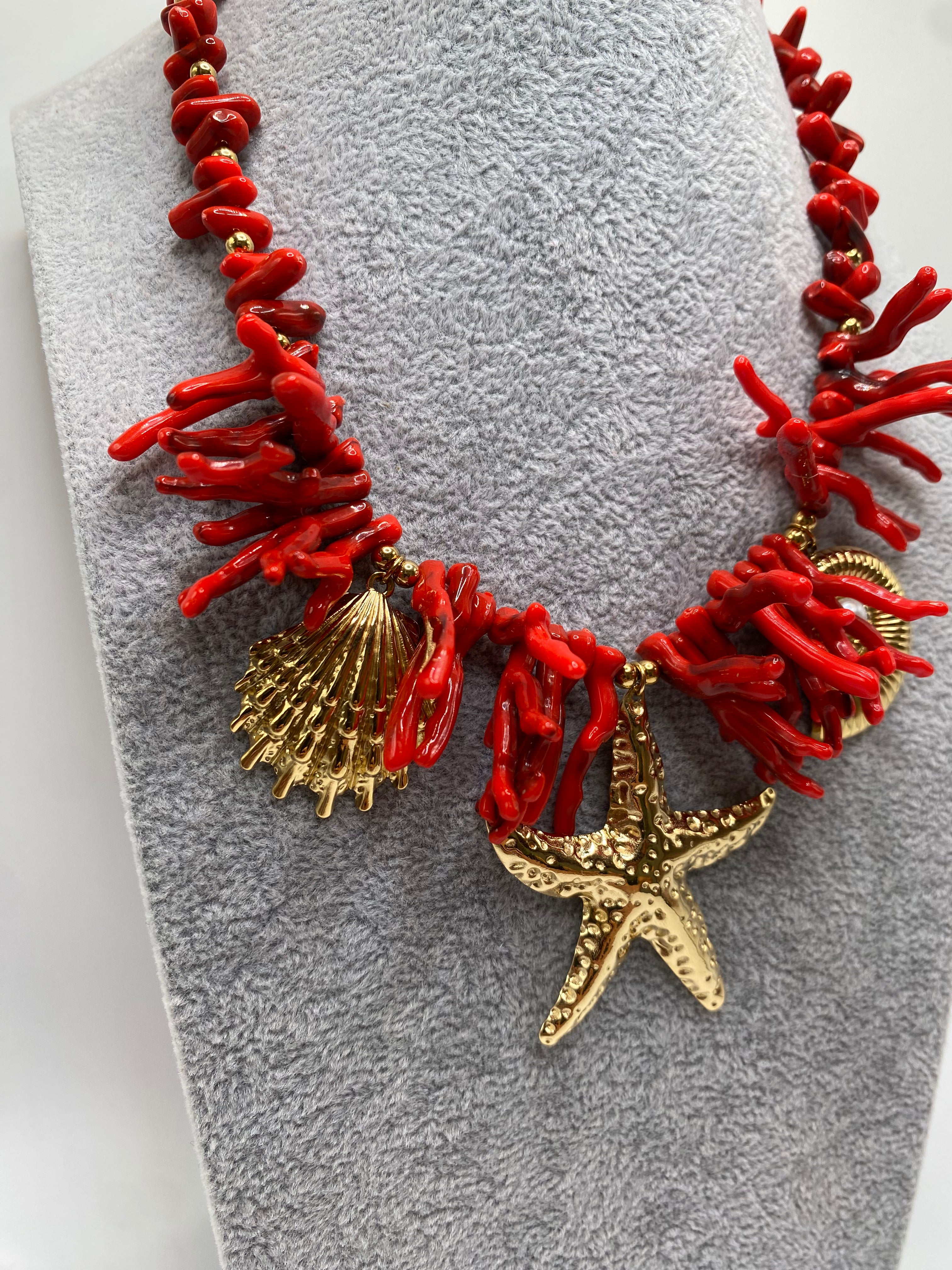 Collana MARINS - ROSSO