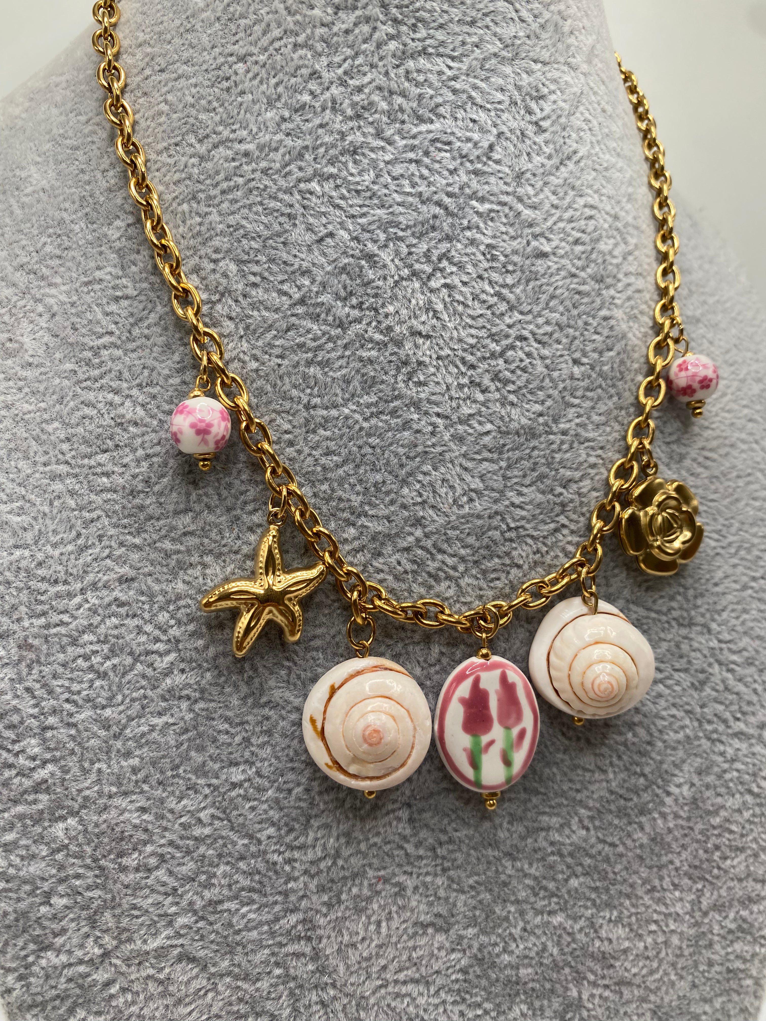 Collana CONCHIGLIE - ROSA