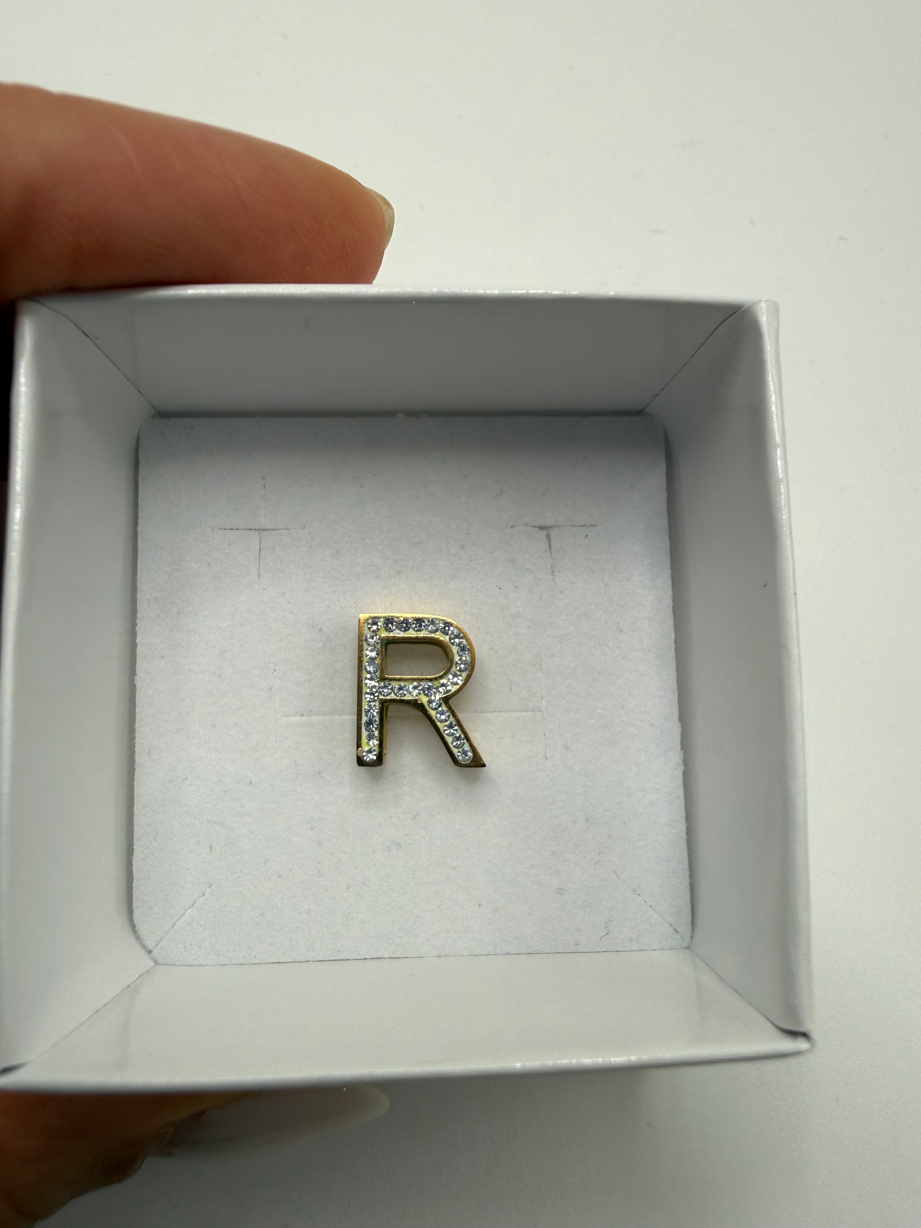 Ciondolo ORO LETTERA BRILL - R