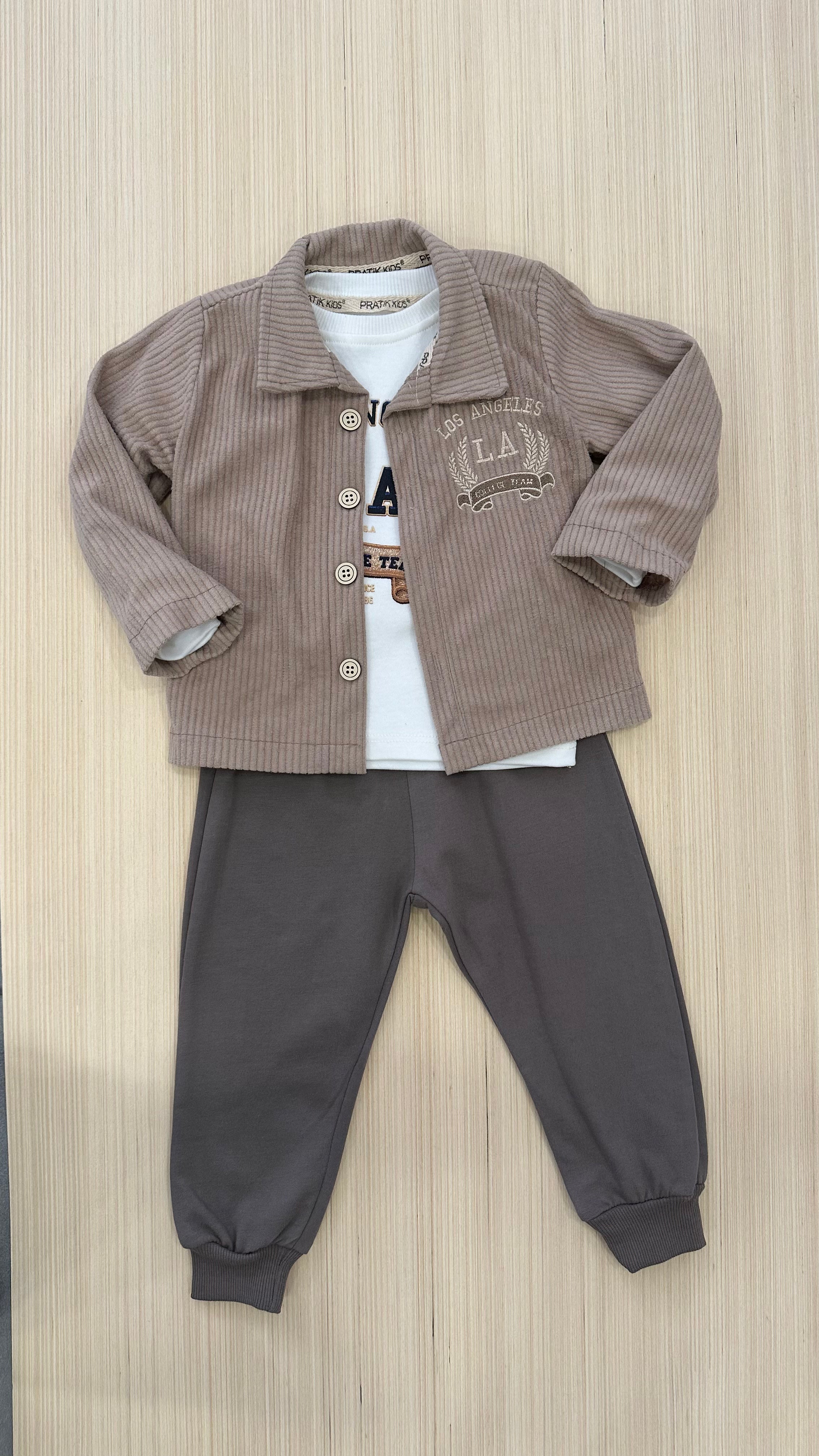 Completo 3 PEZZI LA - BEIGE