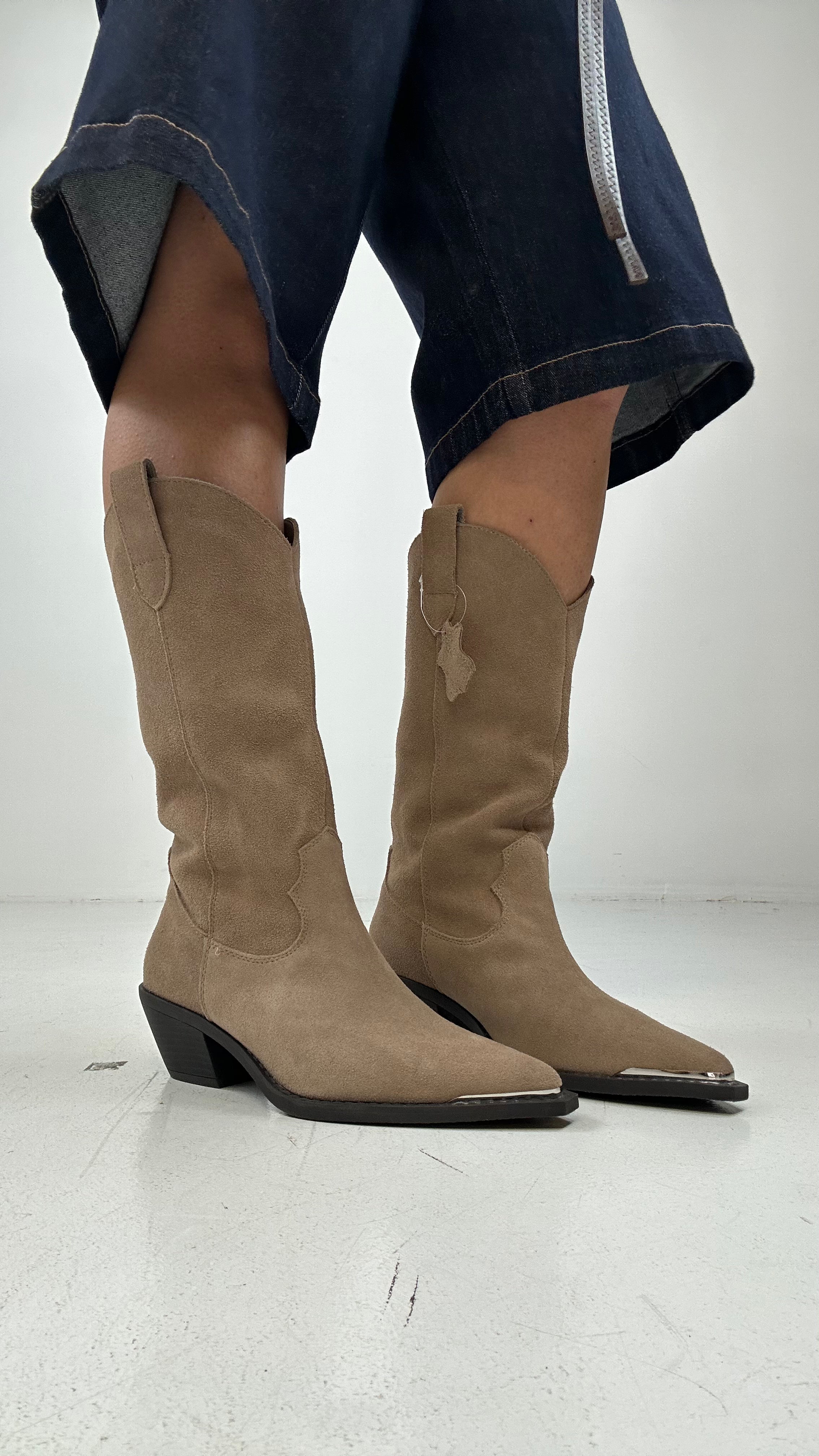 Camperos PUNTA METALLICA - KHAKI