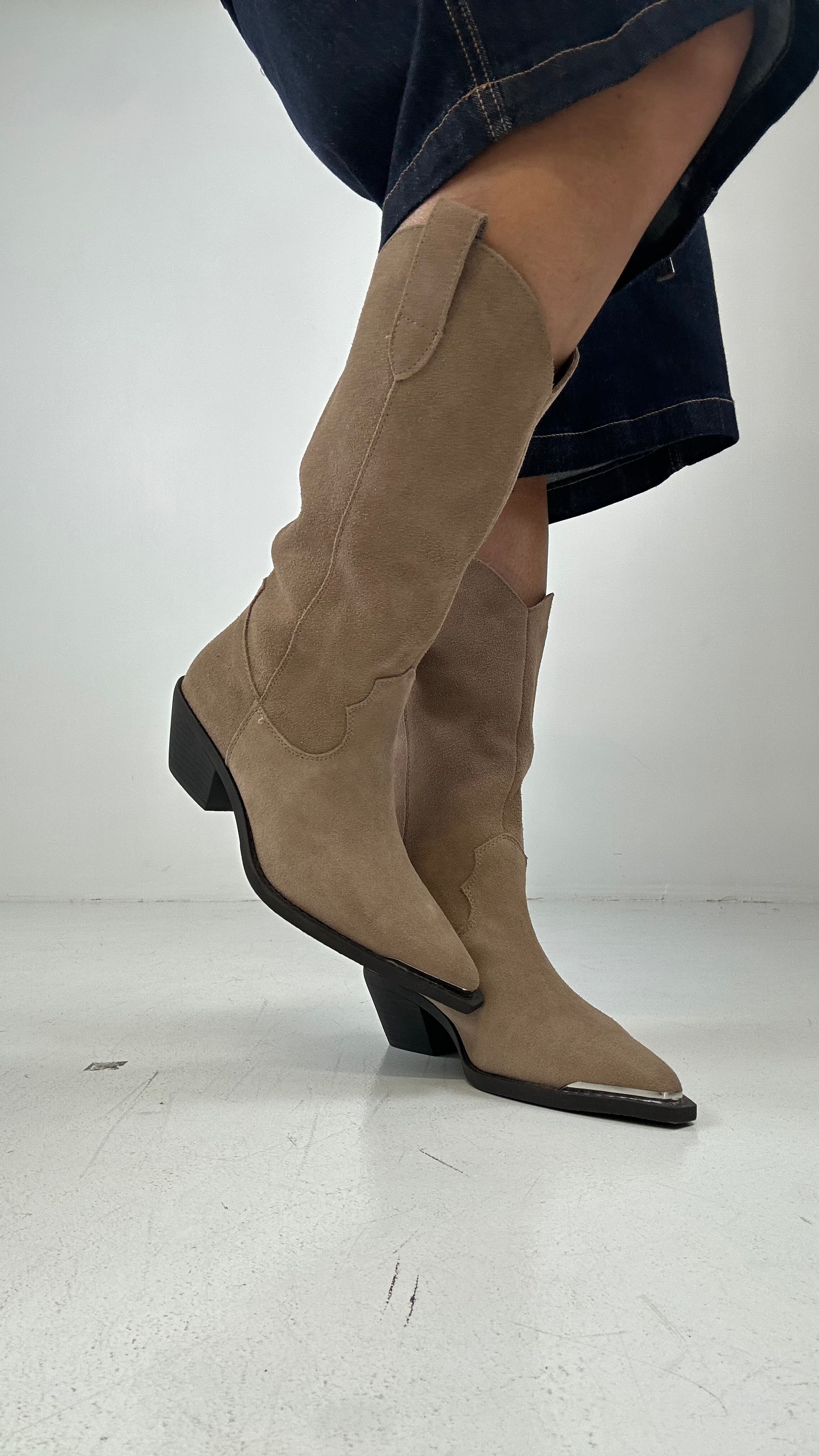 Camperos PUNTA METALLICA - KHAKI