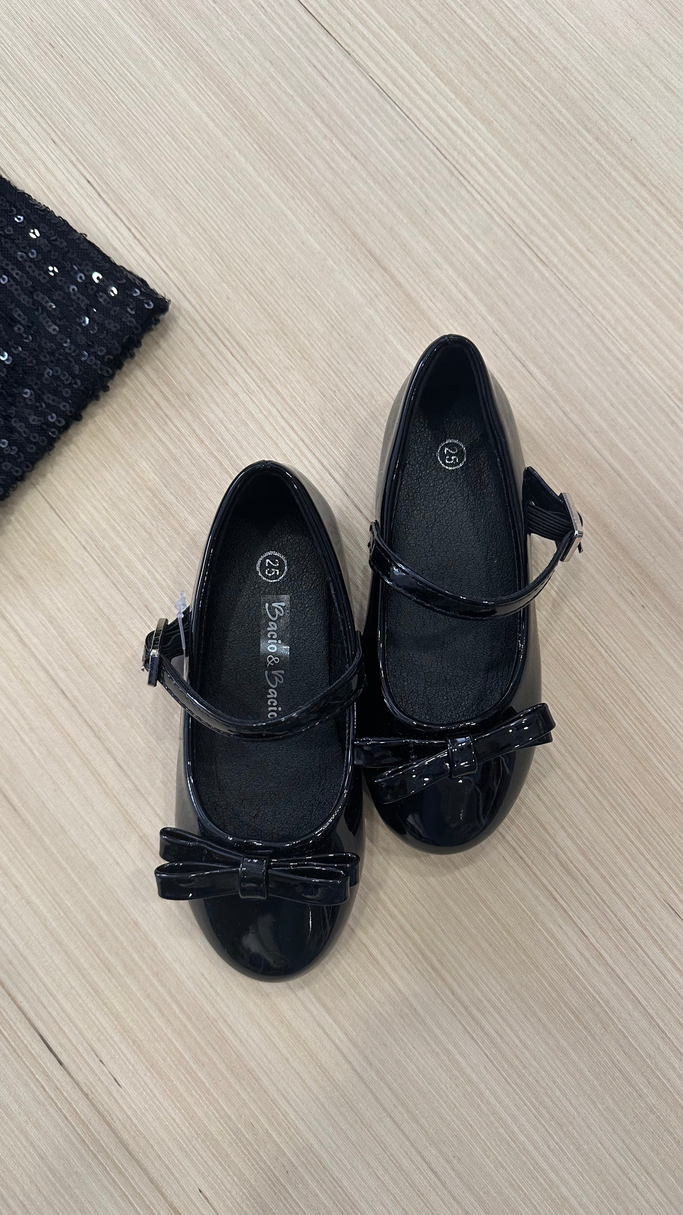 Ballerina FIOCCO VERNICE 25-36 - NERO