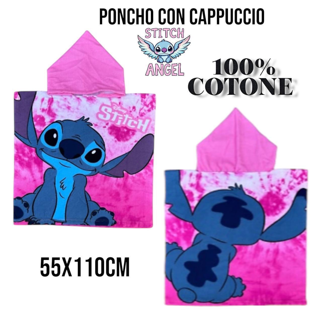 Poncho DISNEY IN COTONE - LILLA
