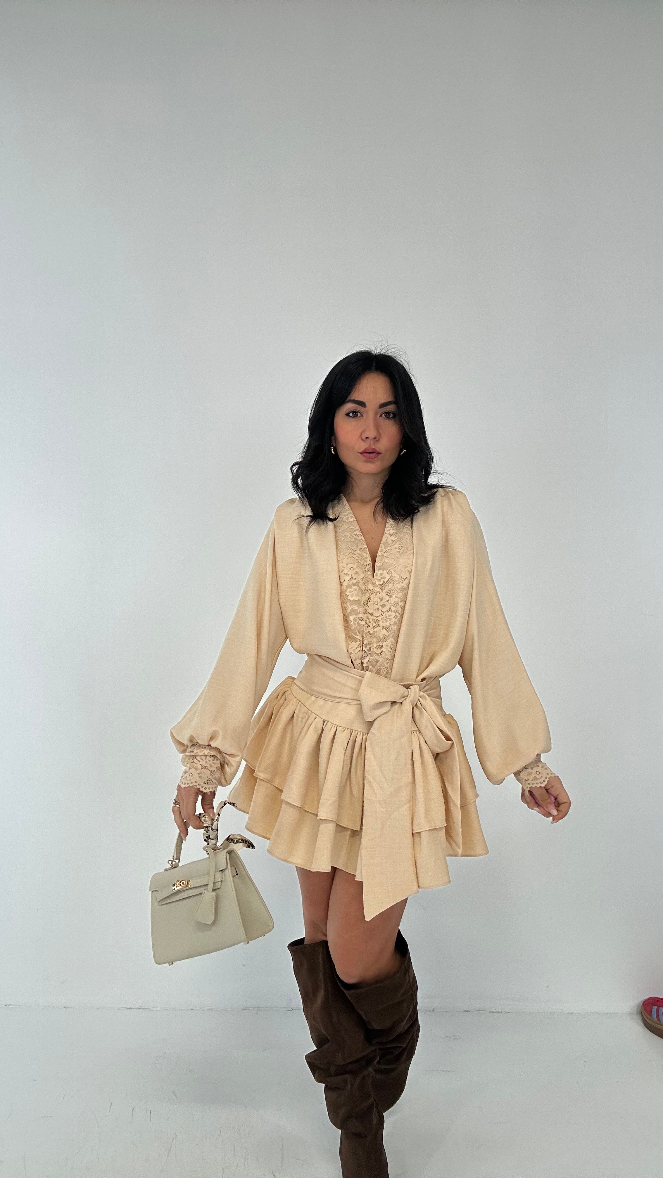 Completo BALZE E PIZZO - BEIGE