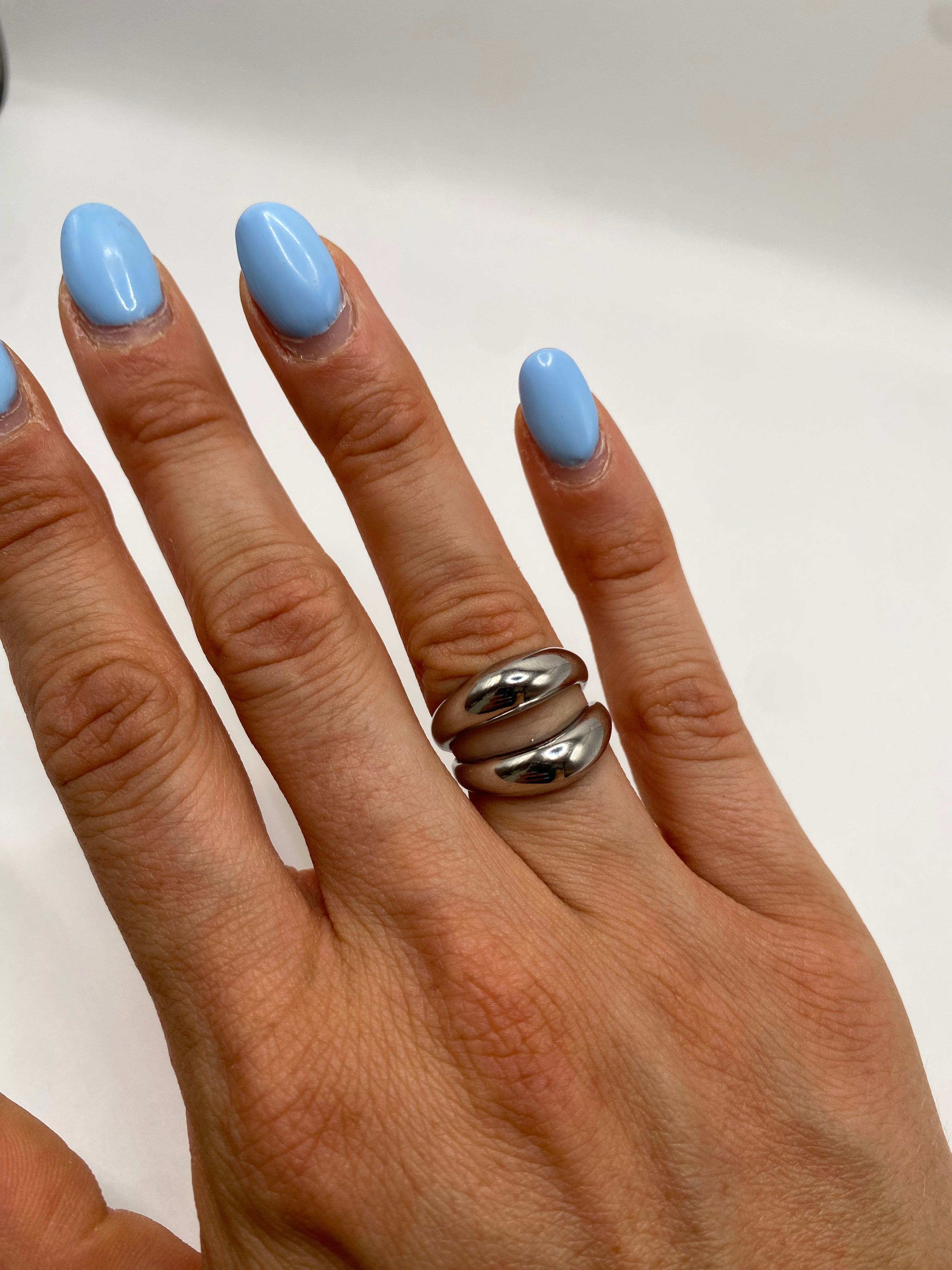 Anello RON - ARGENTO