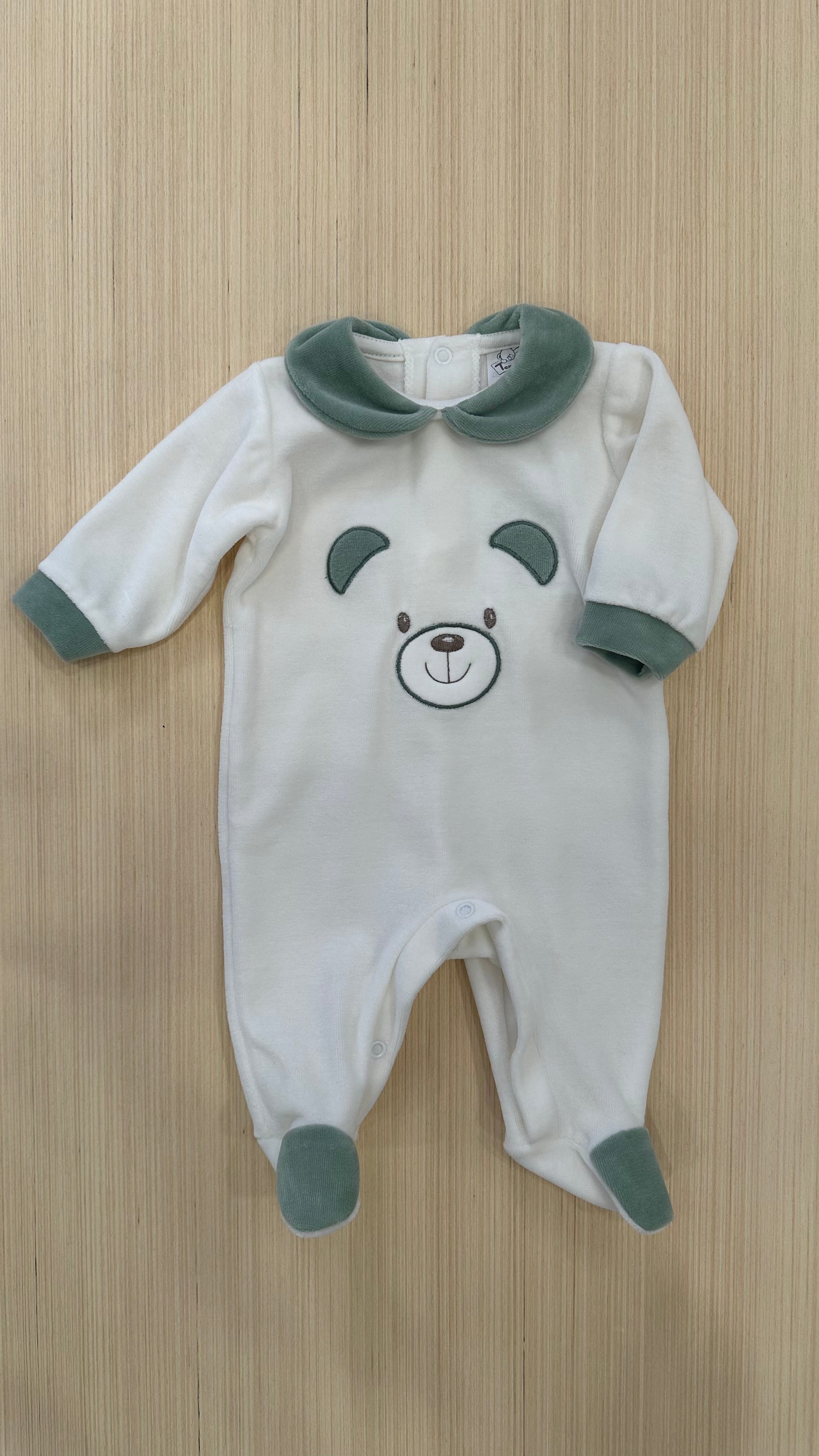 Tutina TENEROTTI ORSO - VERDE