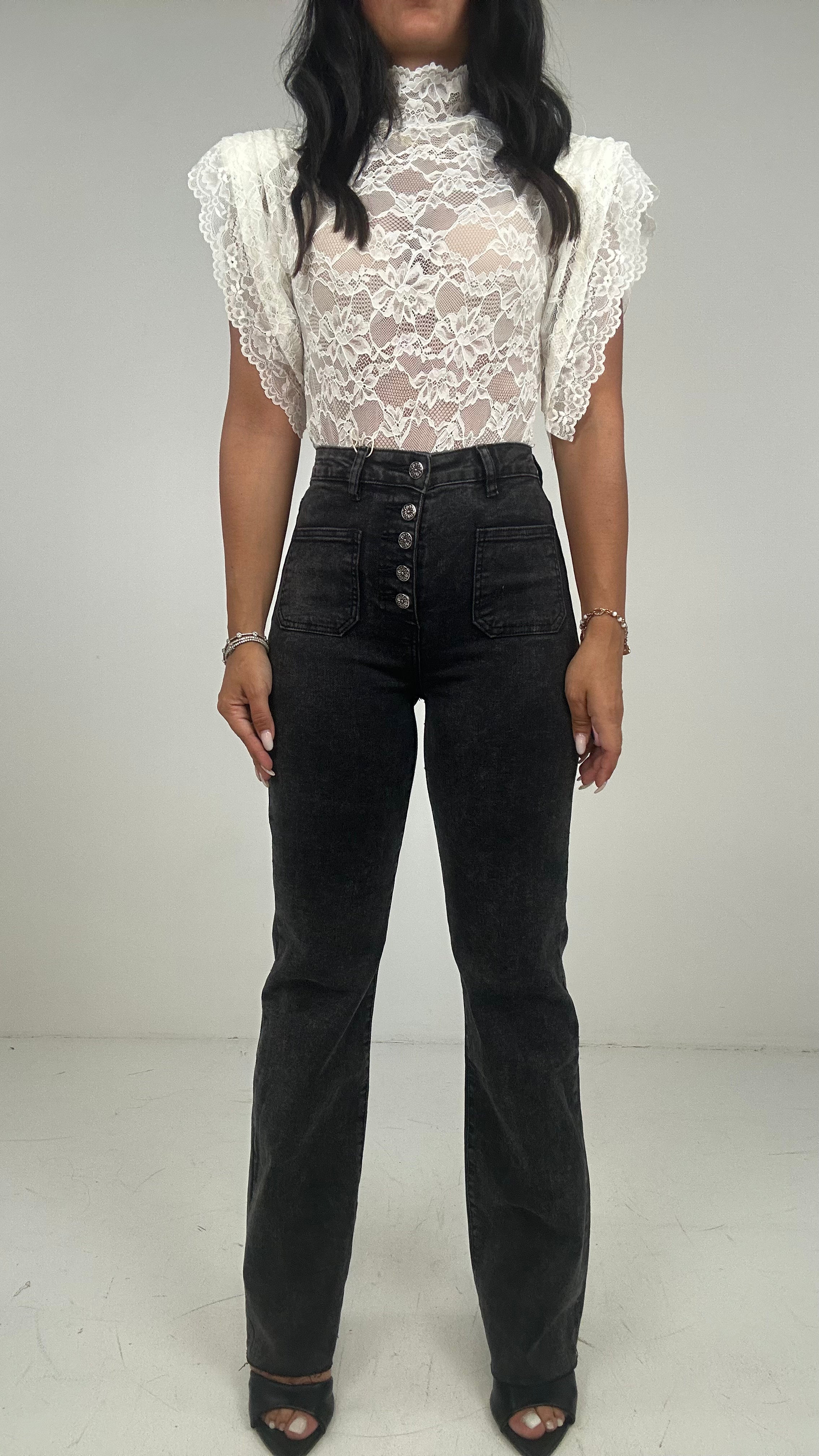 Jeans LESLIE FIT - NERO