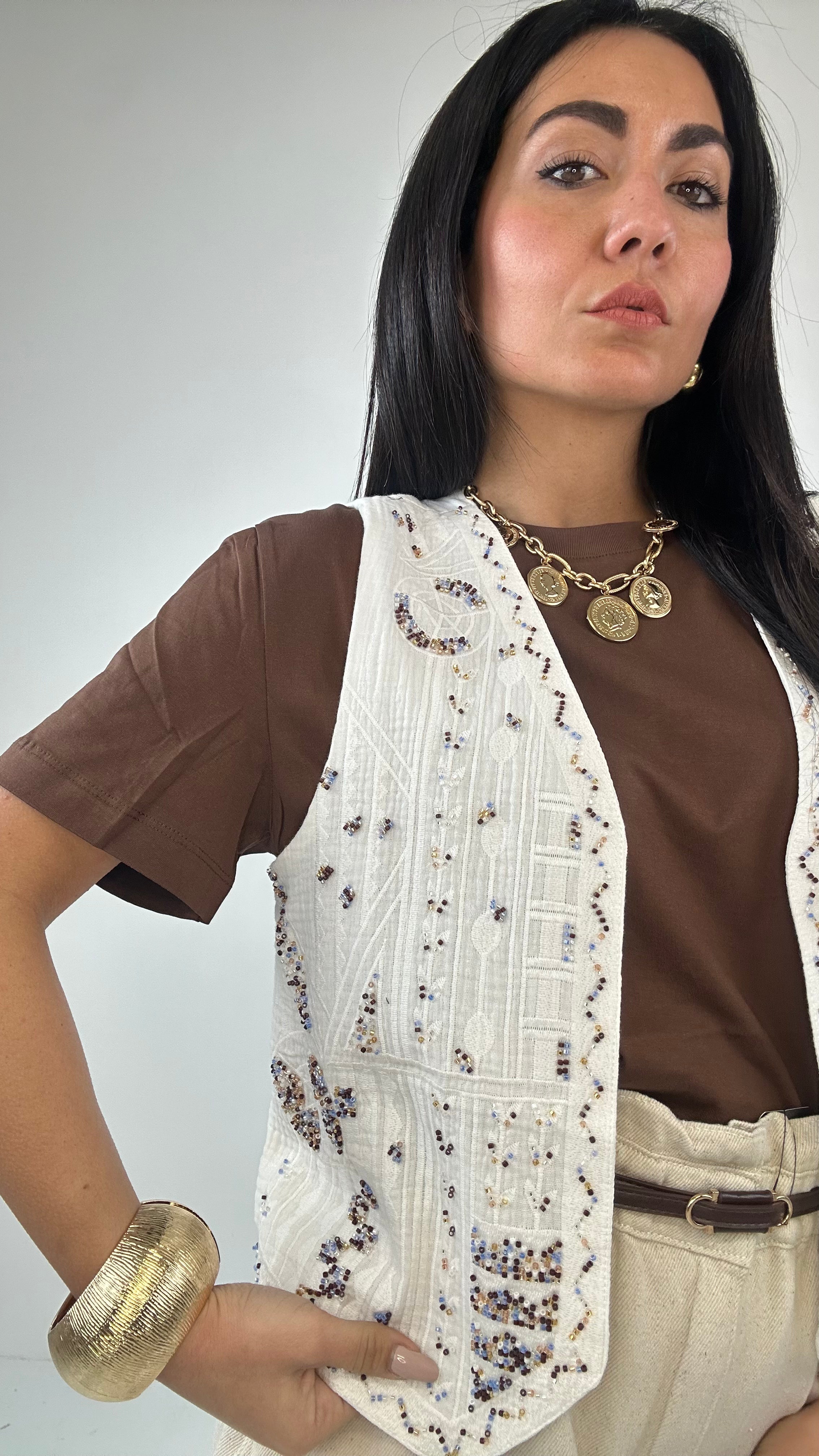 Gilet DUBAI - BIANCO
