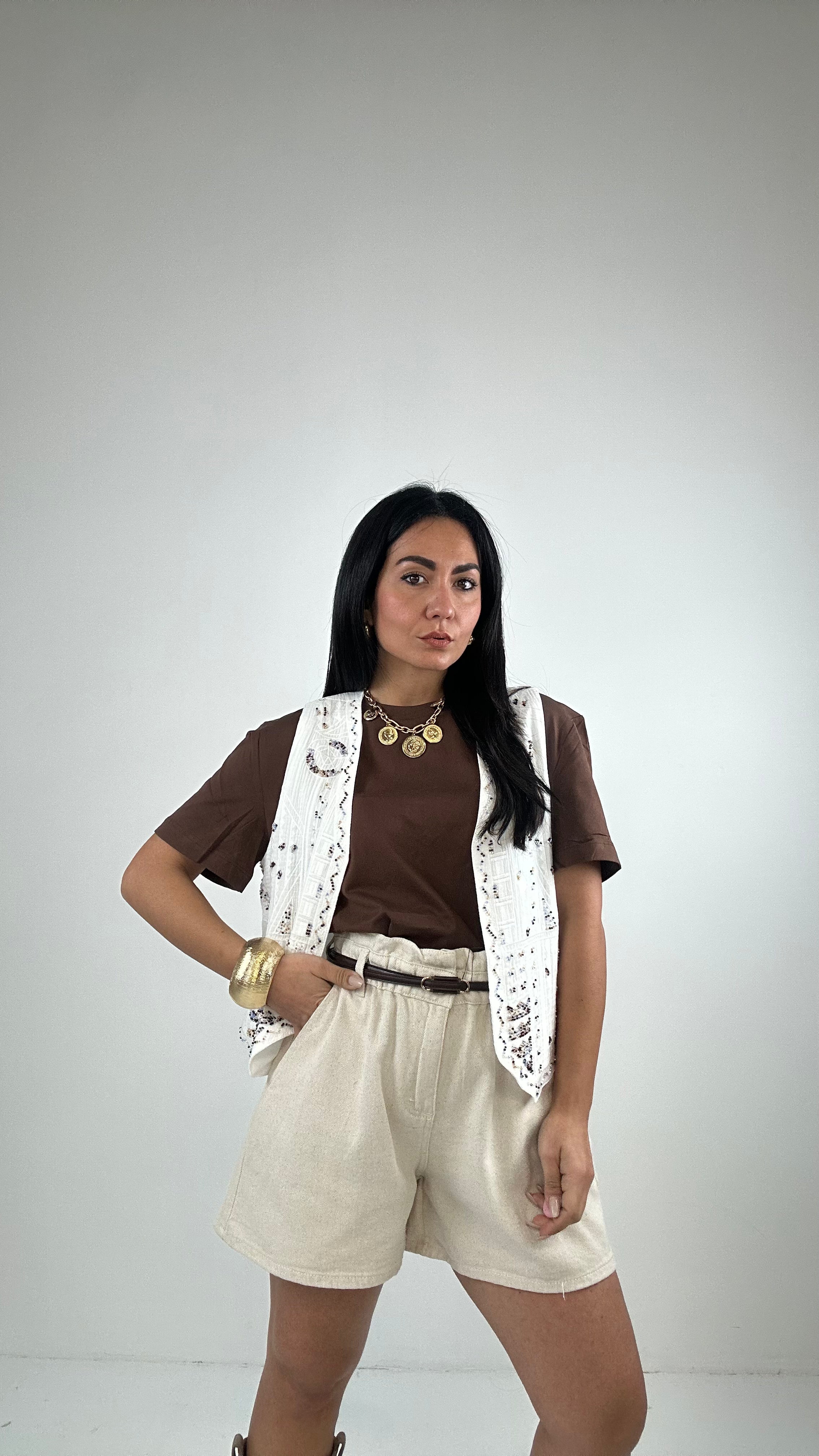 Gilet DUBAI - BIANCO