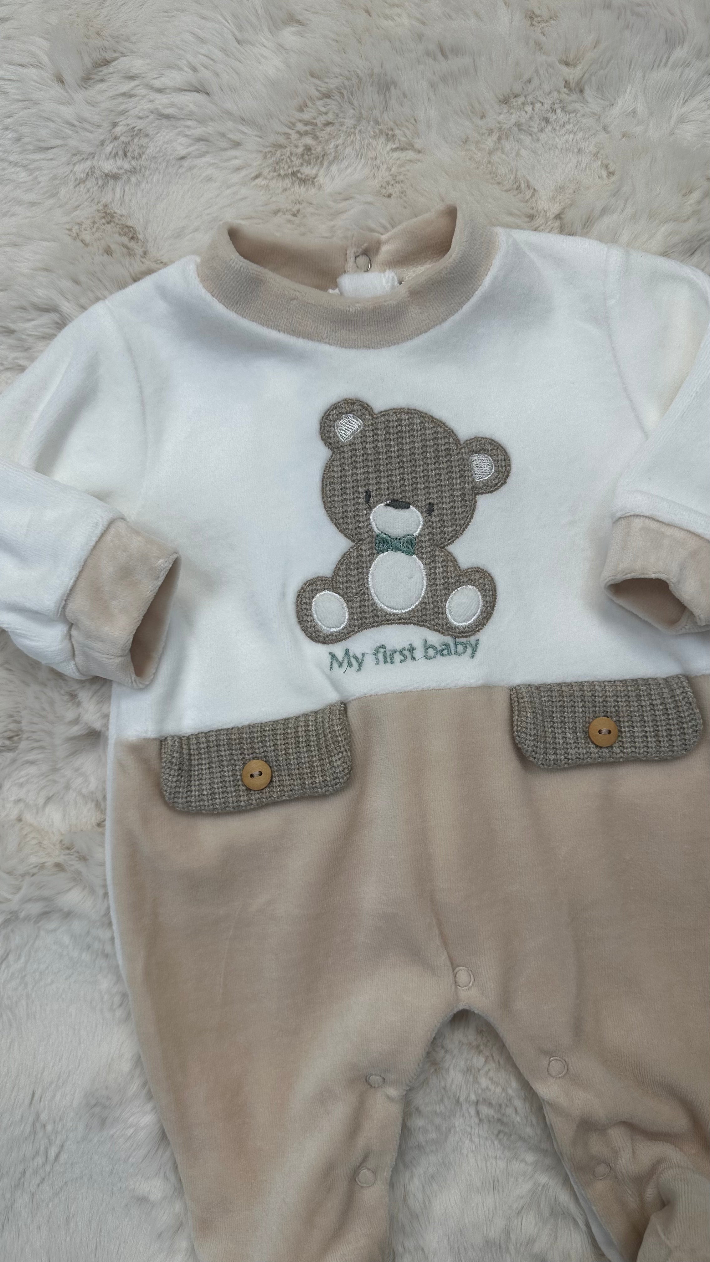 Tutina CINIGLIA MY FIRST BABY 0-12M - BEIGE