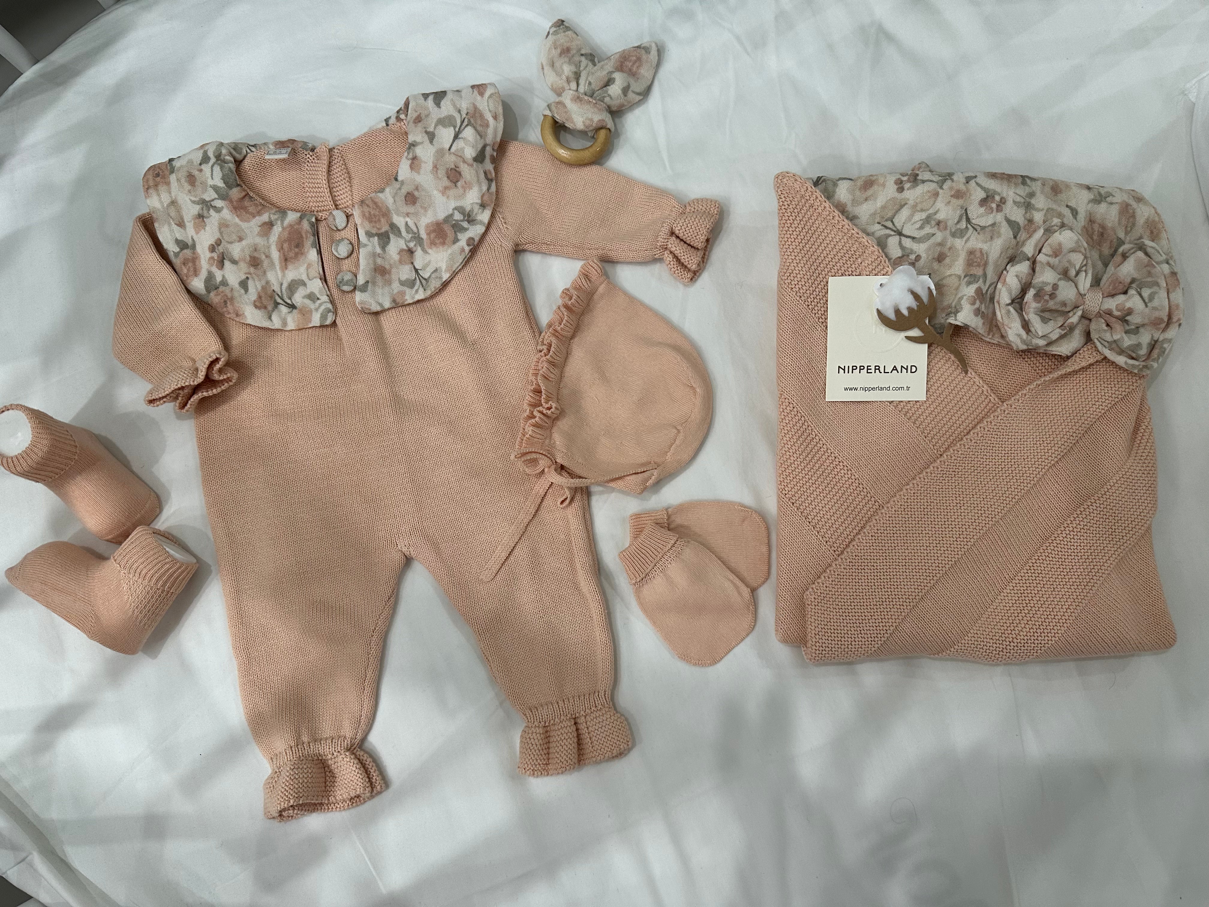 Set NASCITA FIORI - ROSA
