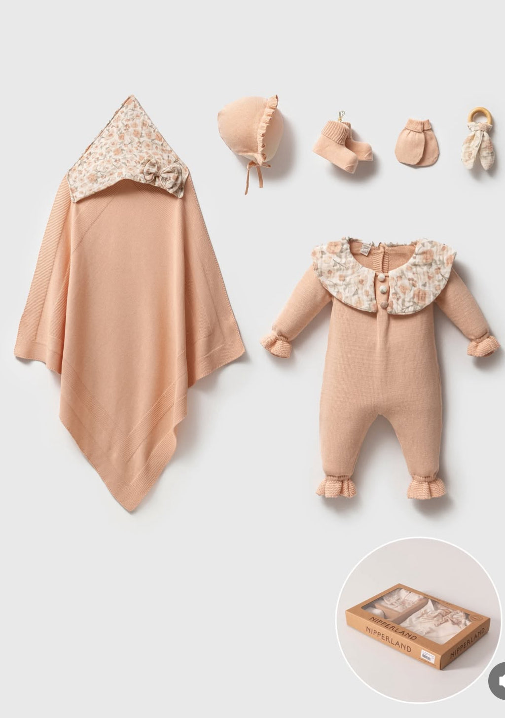 Set NASCITA FIORI - ROSA