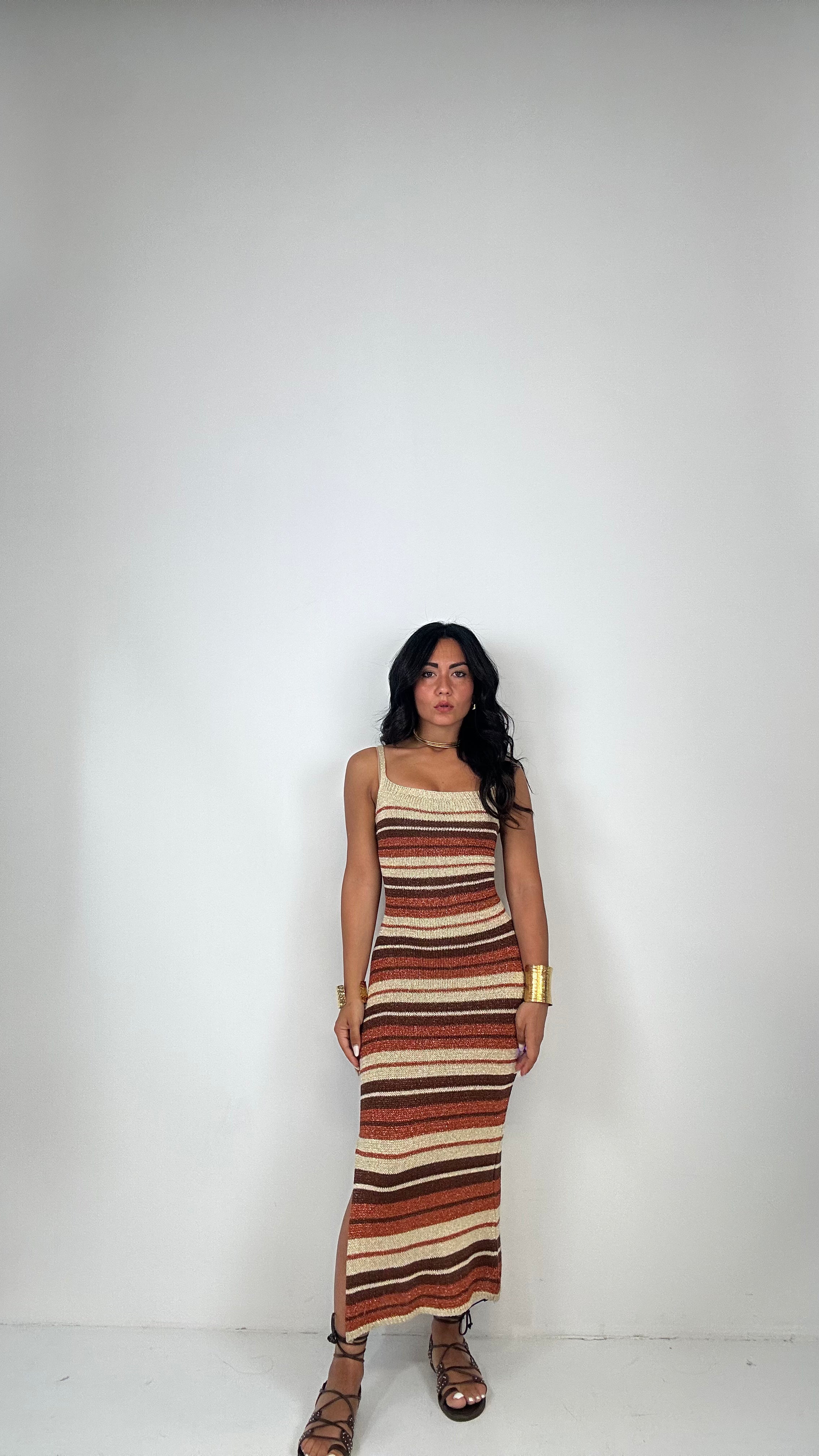 Vestito MIKKI - MARRONE
