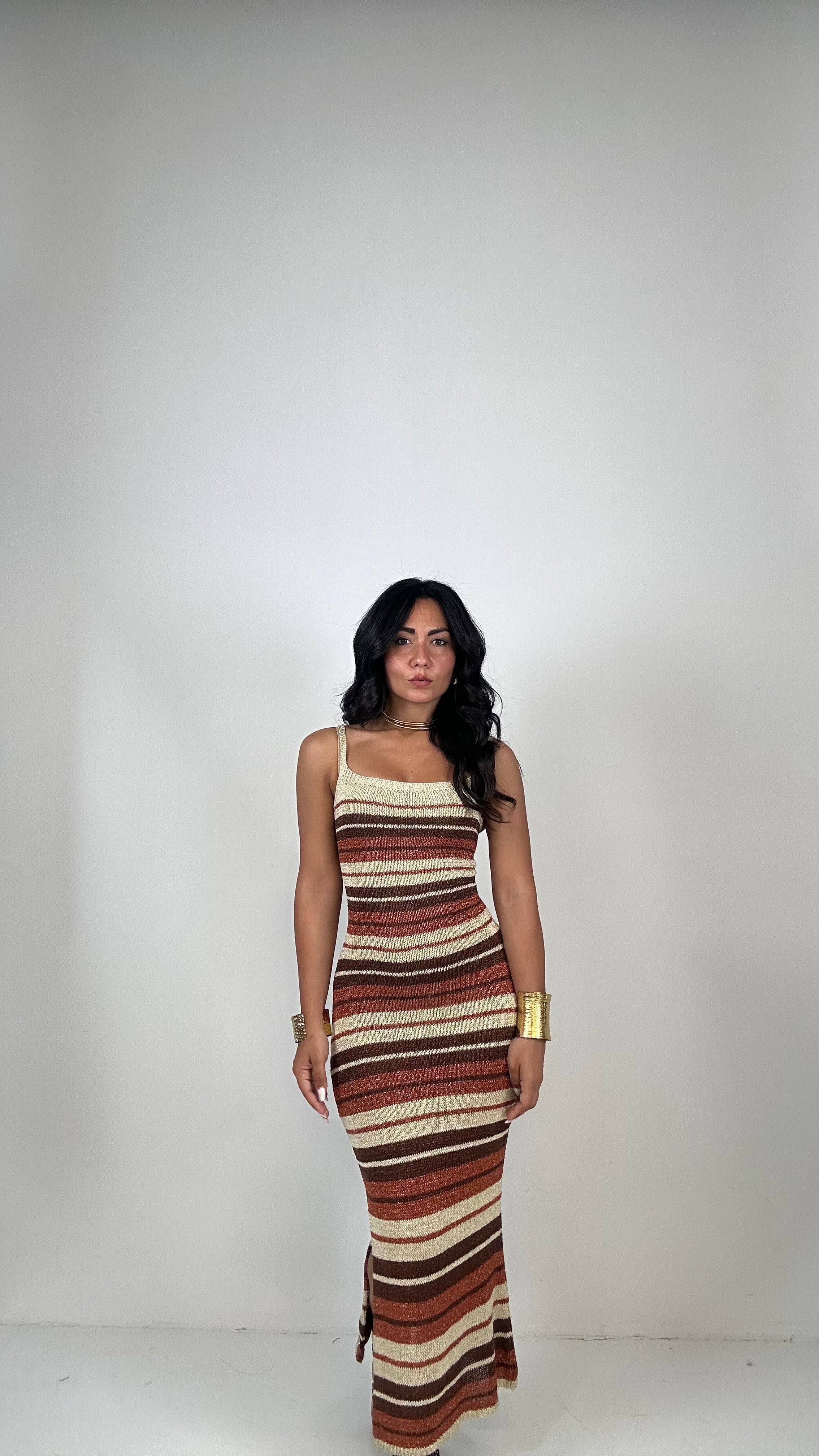 Vestito MIKKI - MARRONE