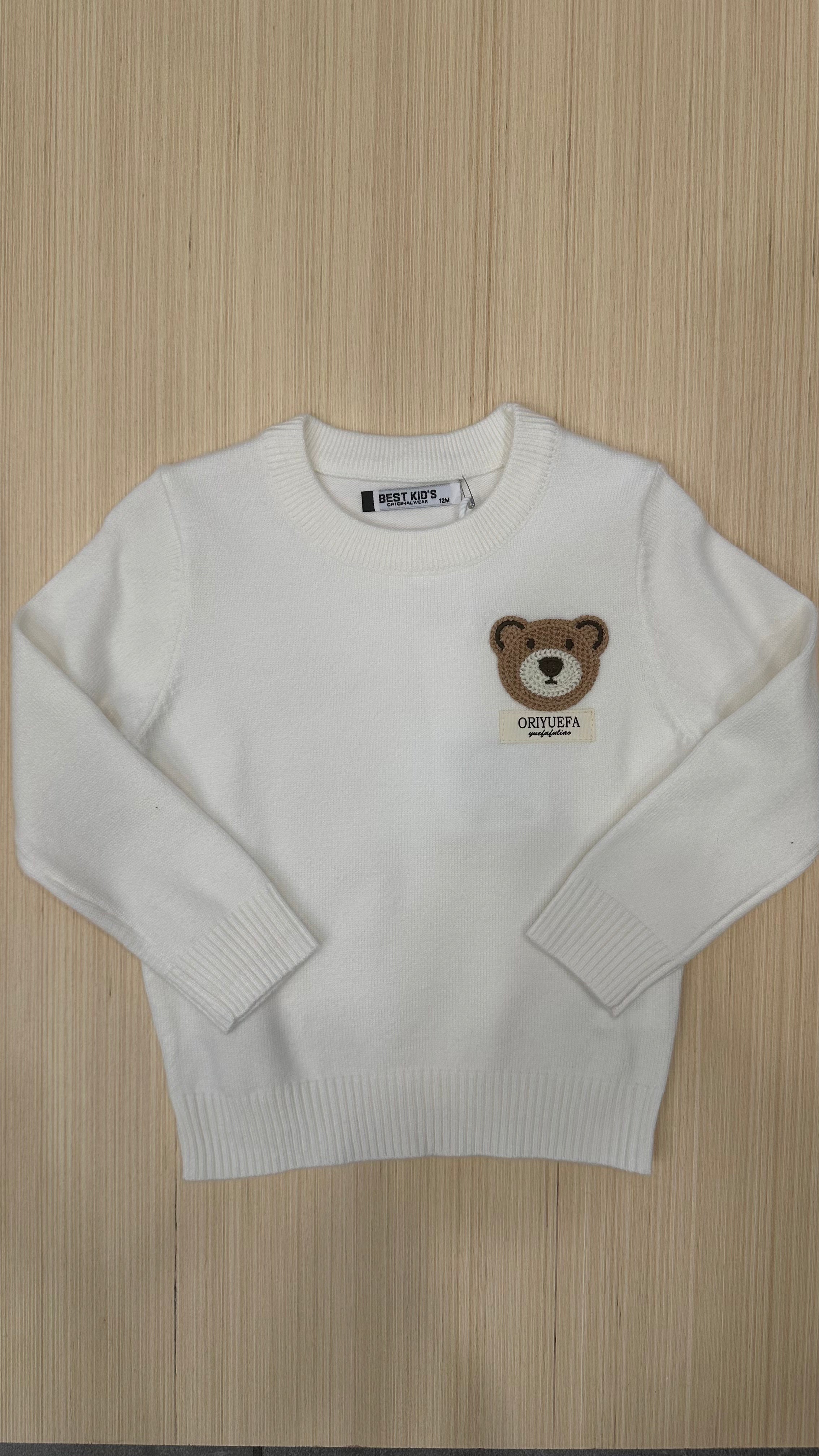 Pull ORSO ORIYUEFE 12-36M - PANNA