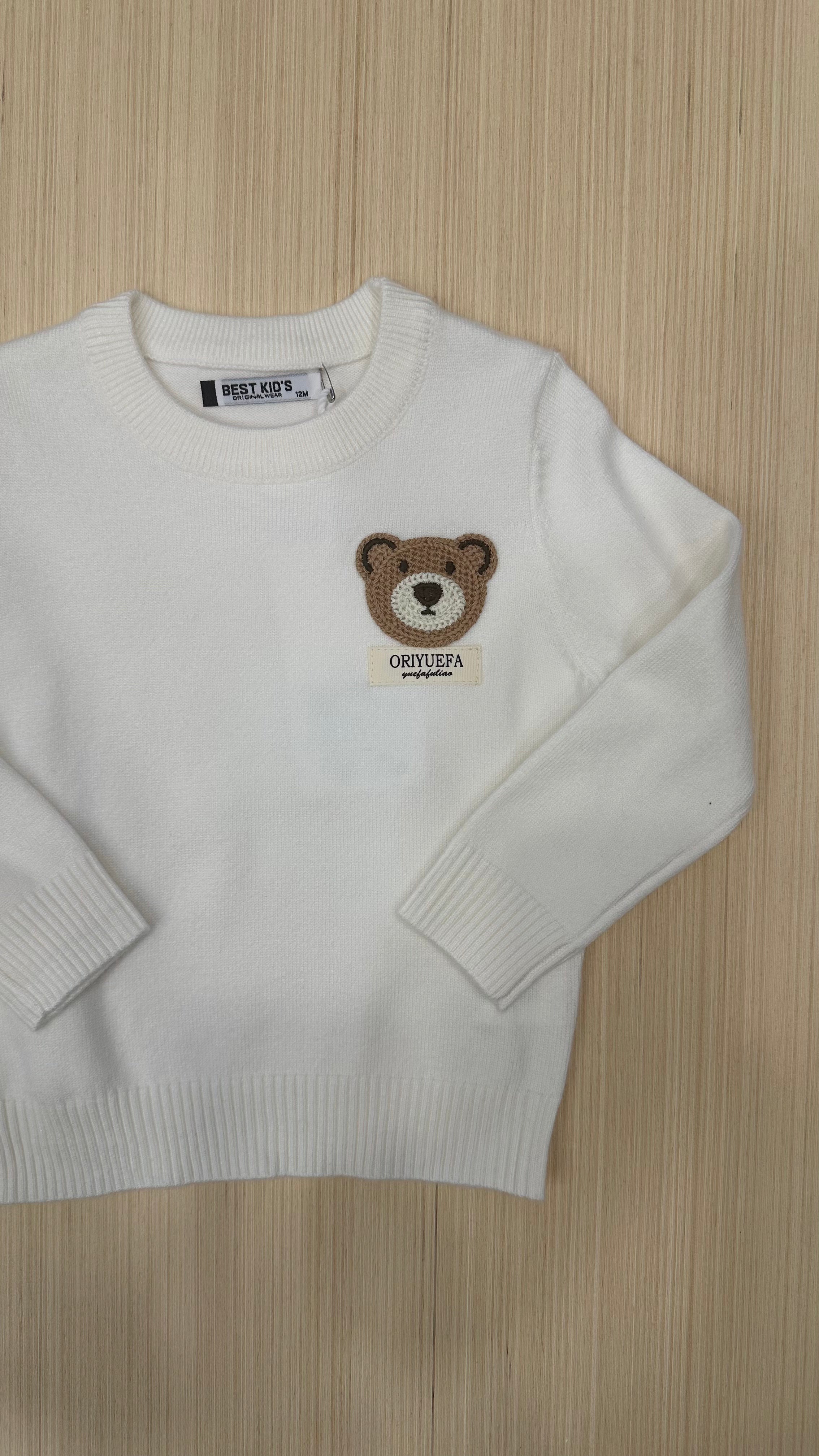 Pull ORSO ORIYUEFE 12-36M - PANNA
