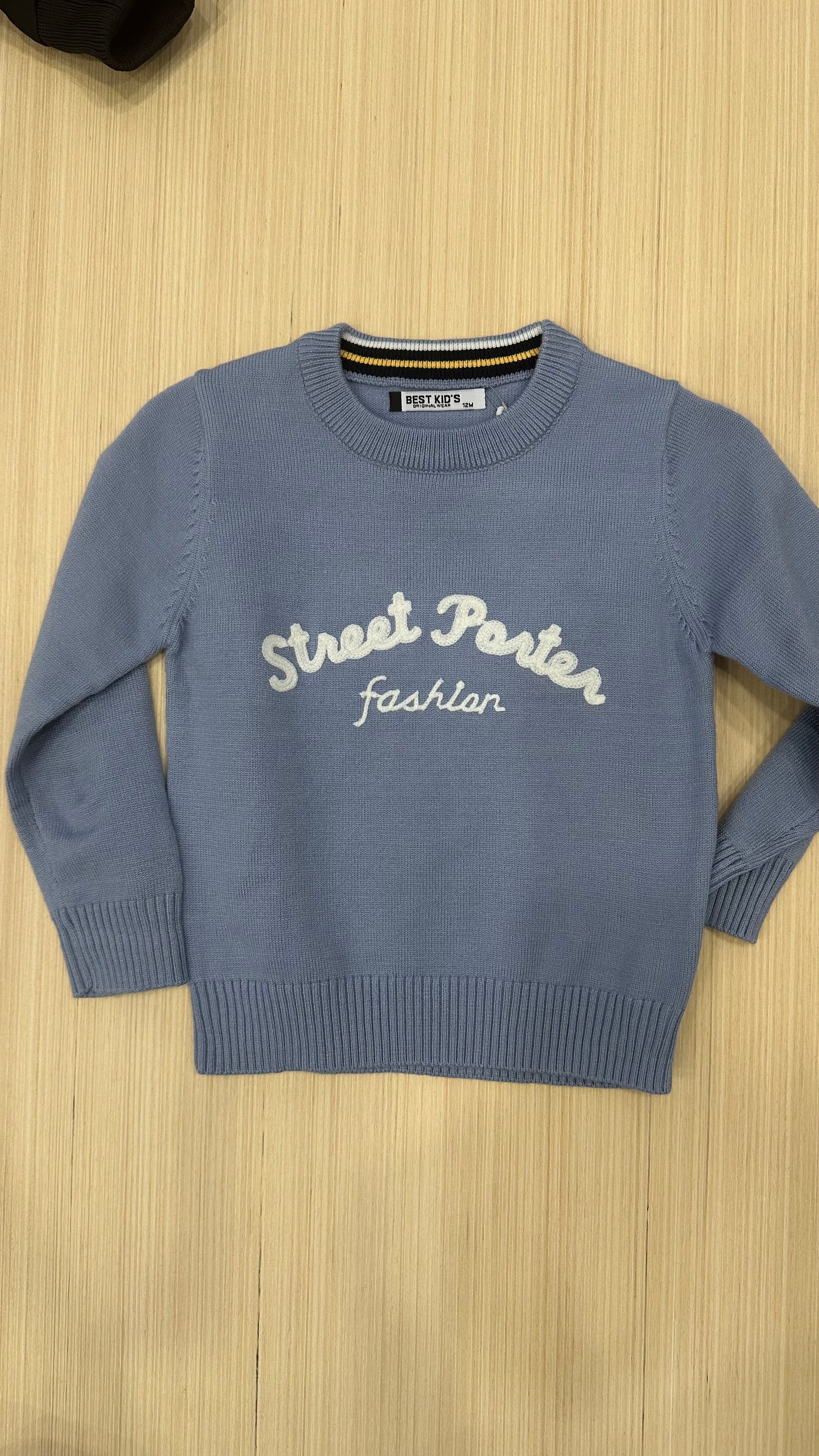 PullSTREET PORTER 12-36M - AZZURRO
