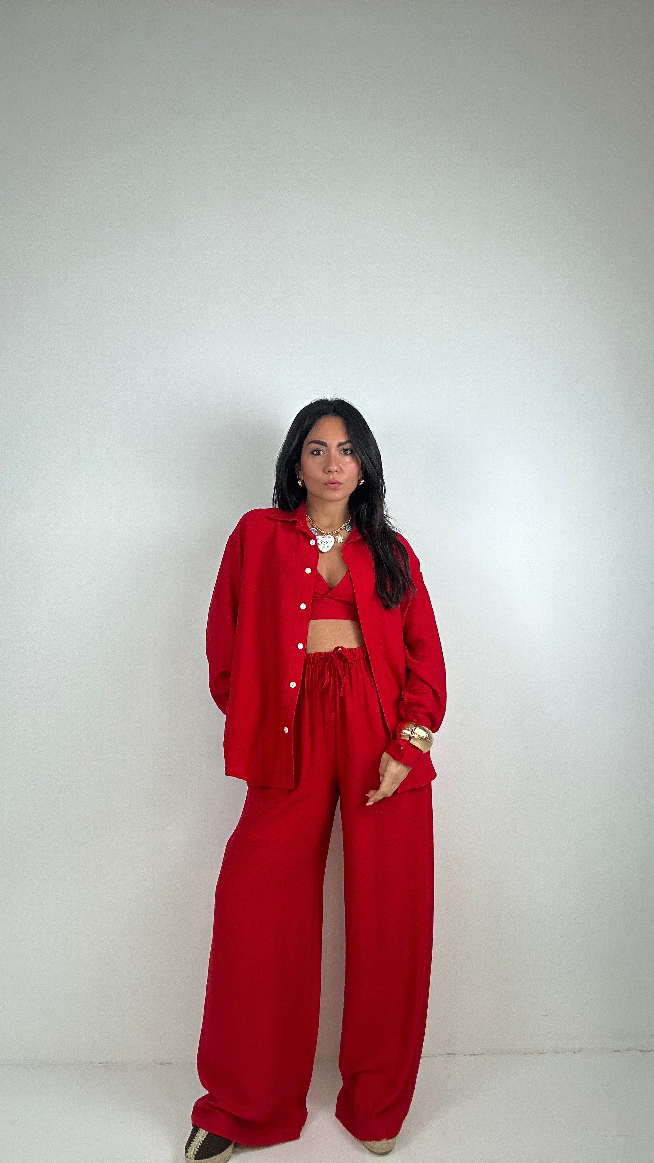Completo 3 PEZZI SUMM - ROSSO