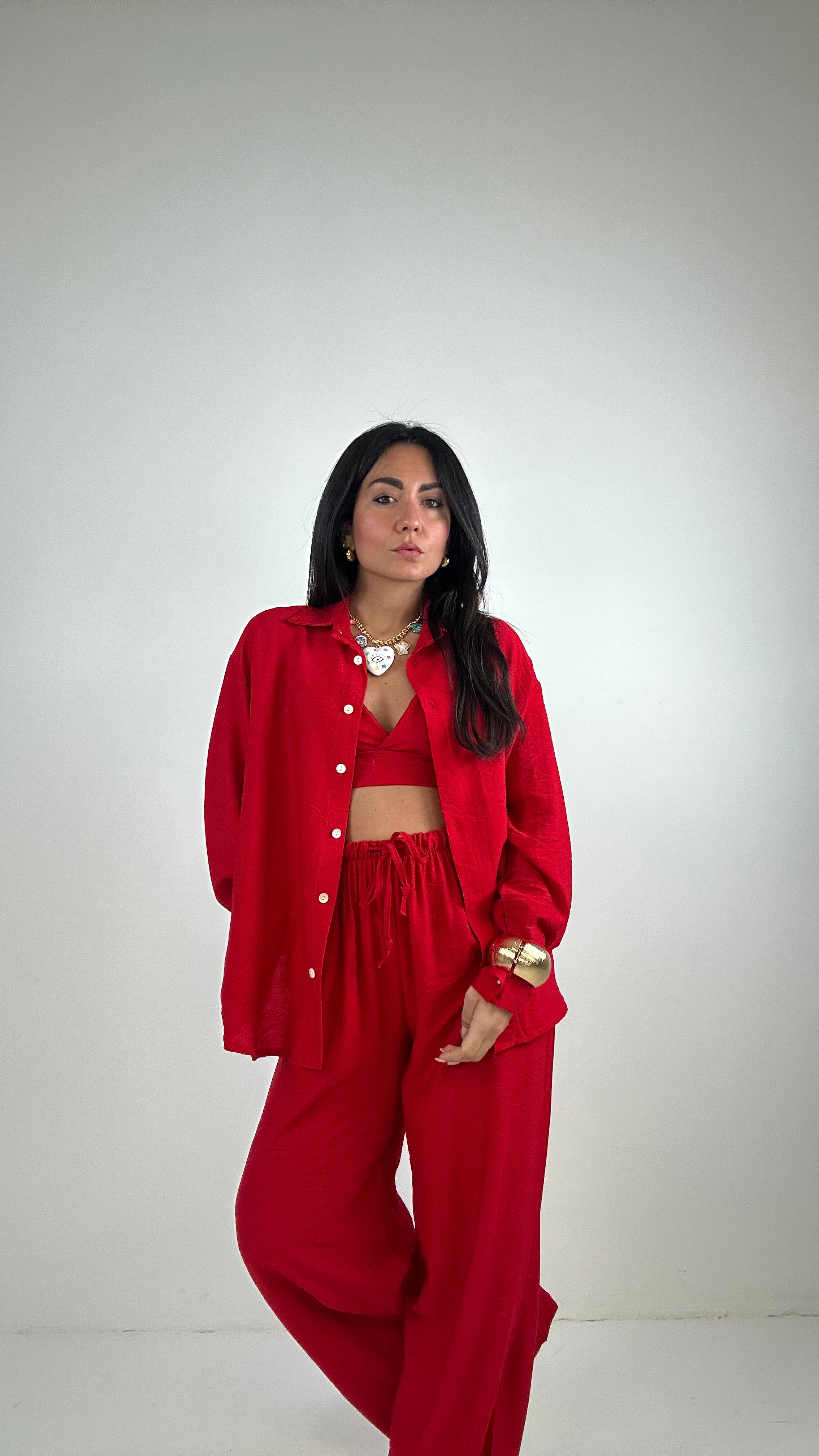 Completo 3 PEZZI SUMM - ROSSO