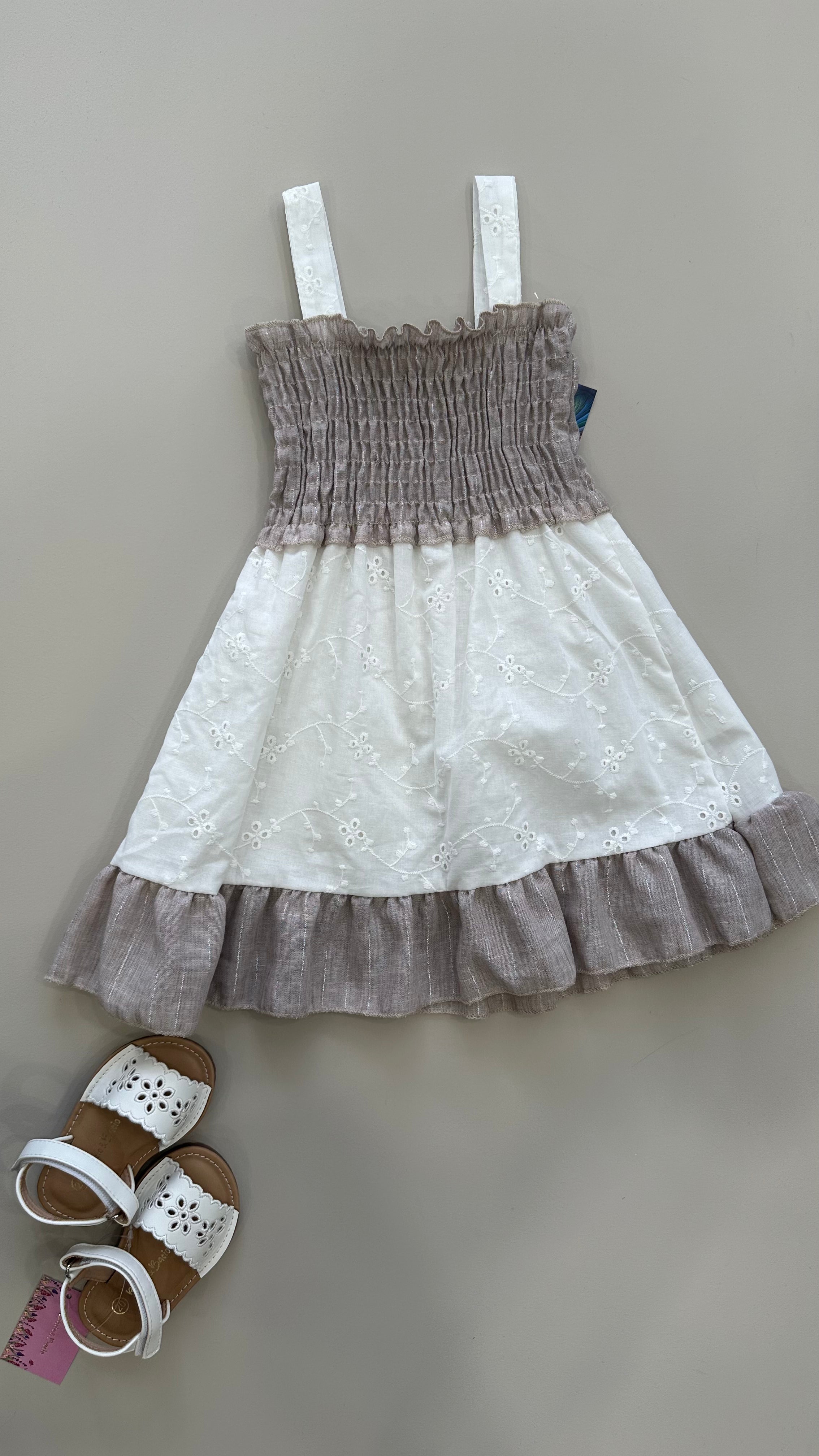 Vestitono YARA 2-12A - BIANCO
