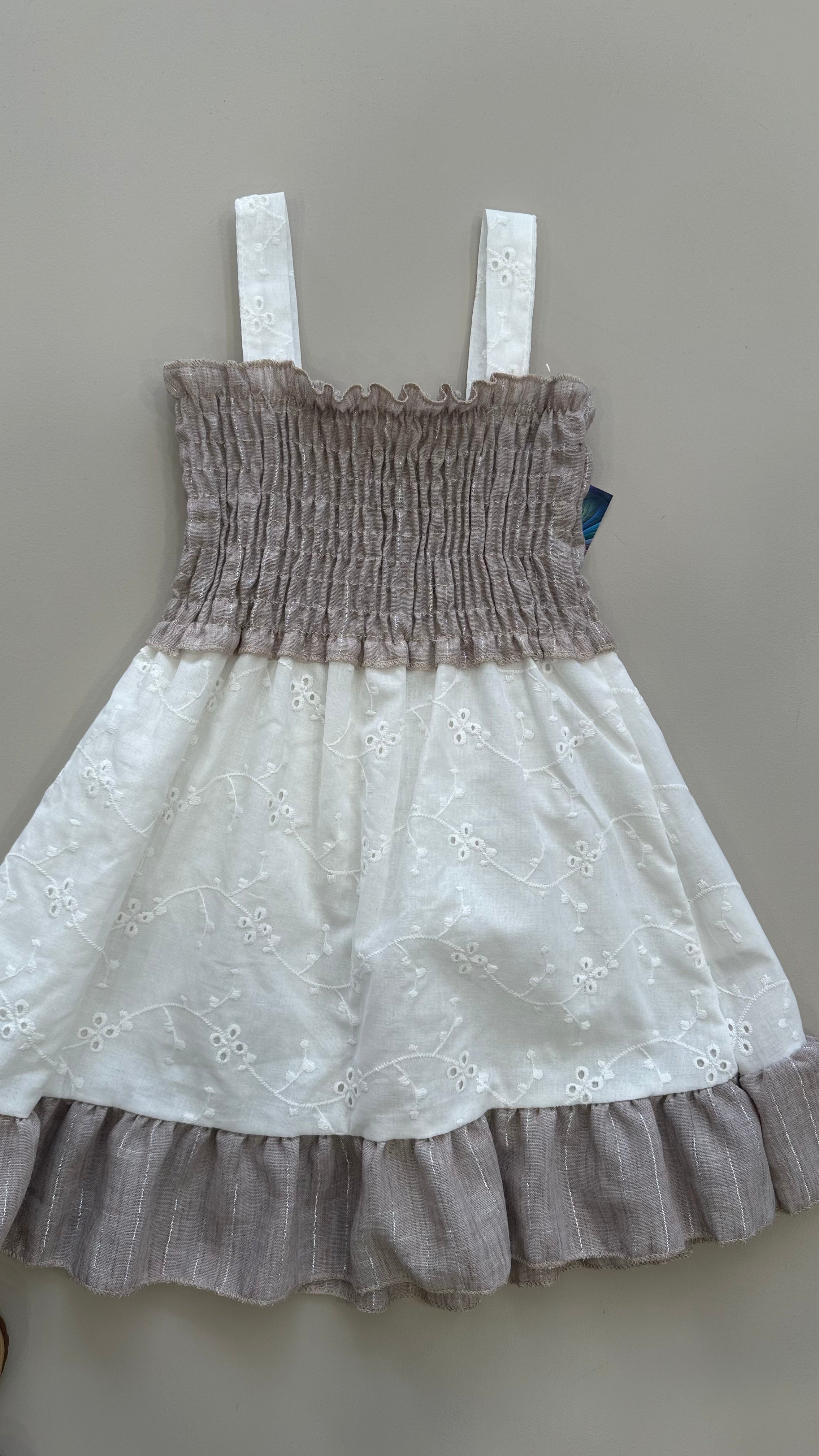 Vestitono YARA 2-12A - BIANCO