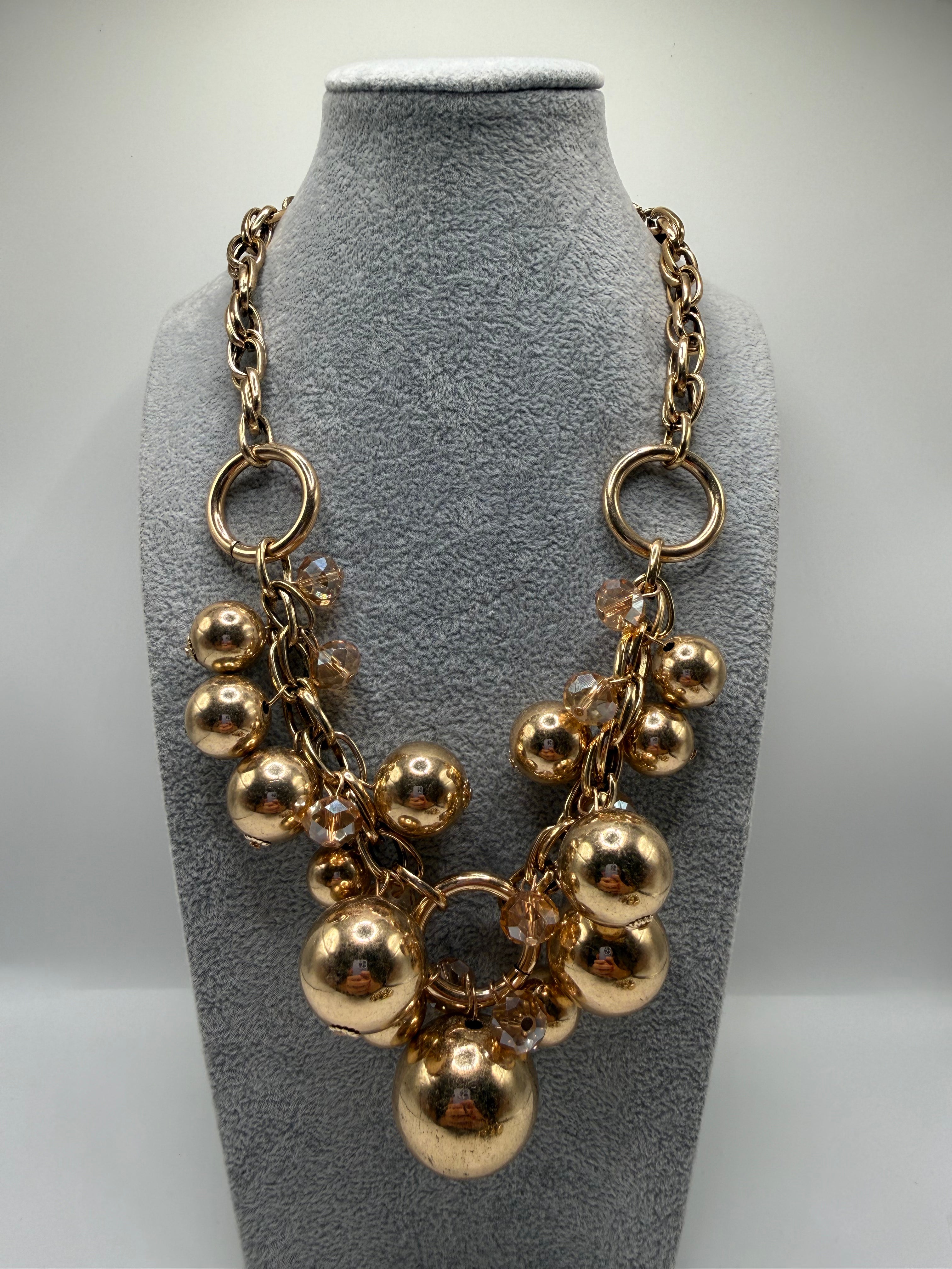 Collana BUBBLES - BEIGE