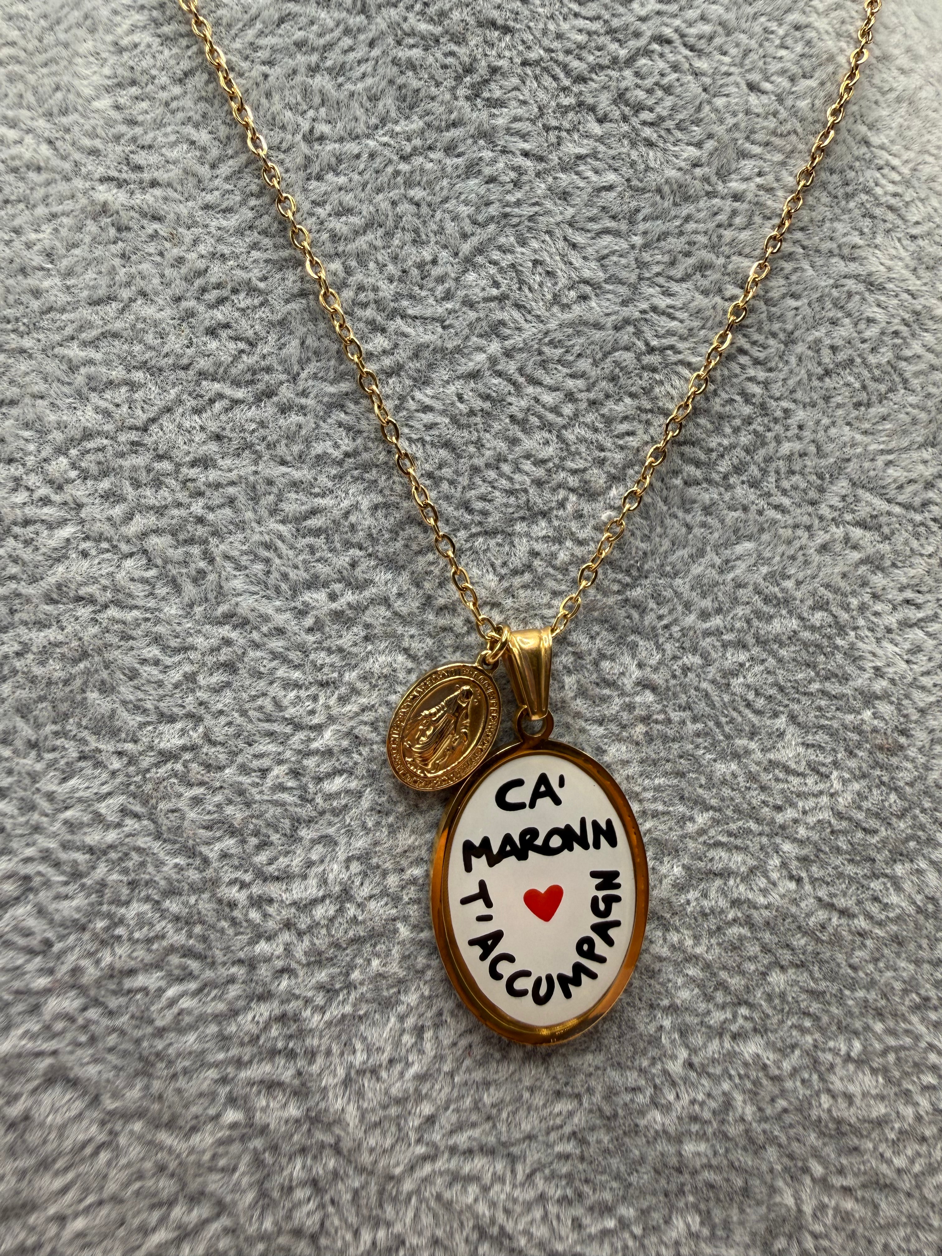Collana CA' MARONN T'ACCUMPAGN - ORO
