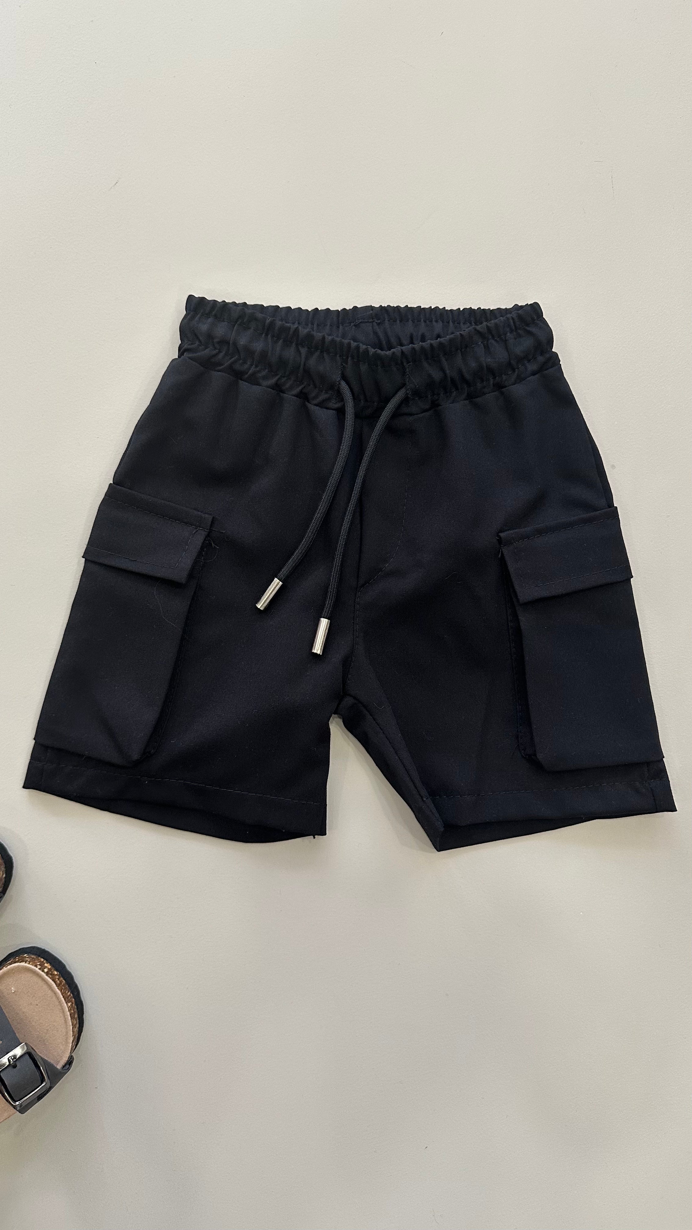 Pantaloncino CON TASCONI 12-36M - NERO