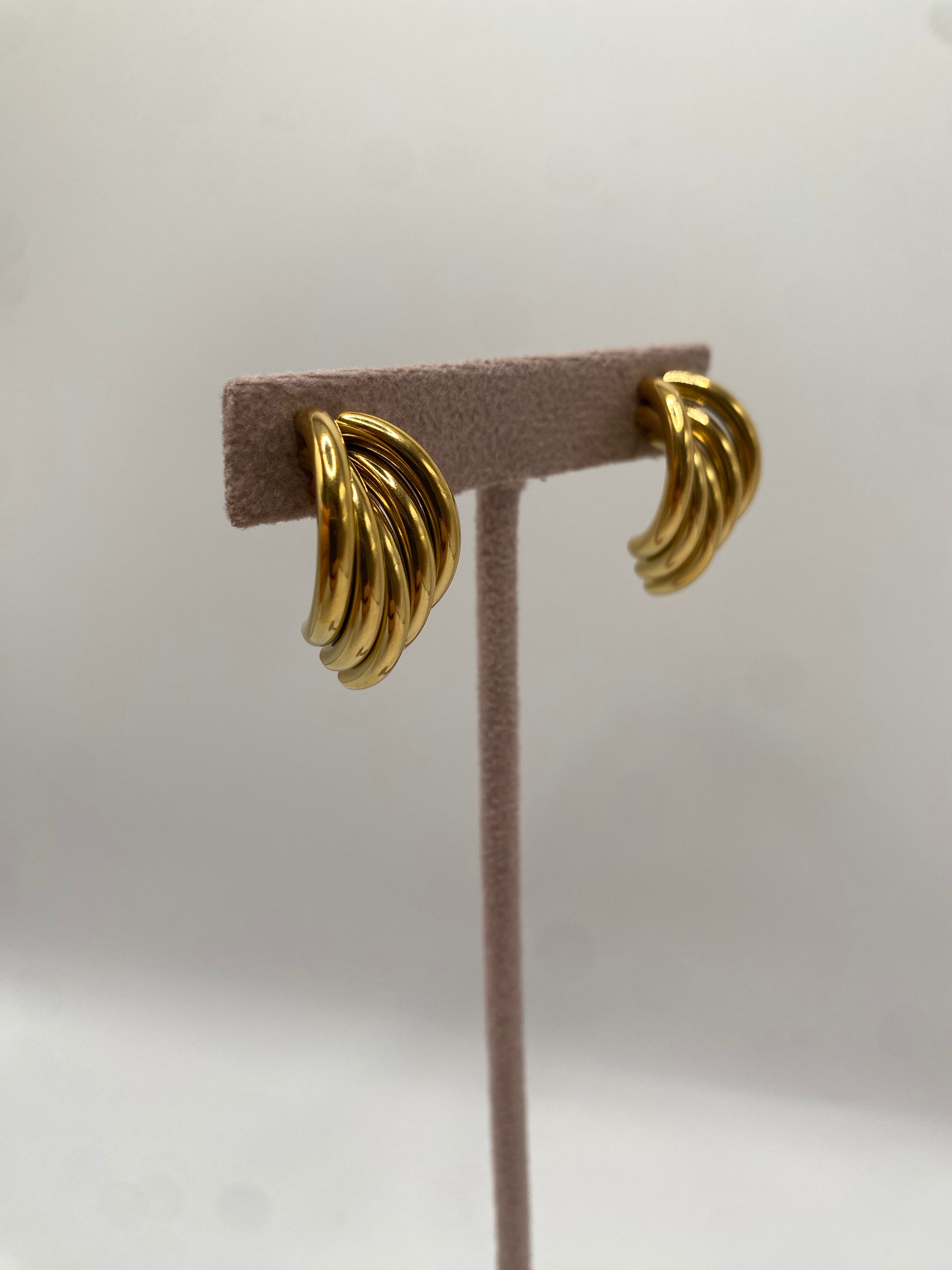 Orecchino FOGLIETTA - ORO