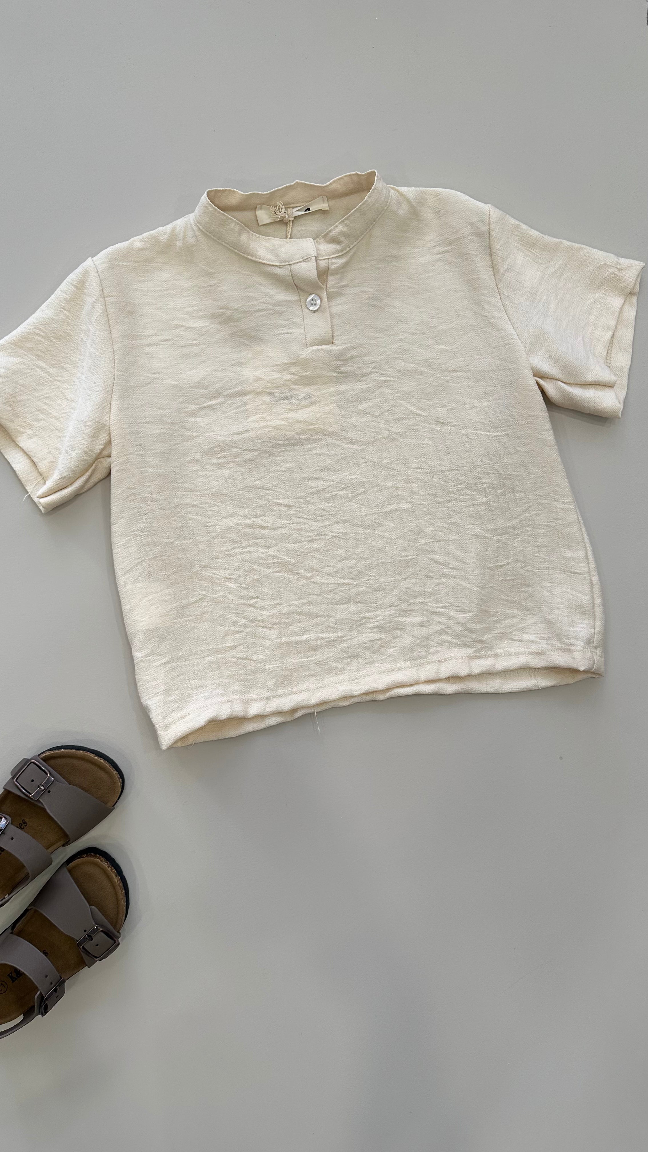 Camica SERAFINO 4-14A - BEIGE