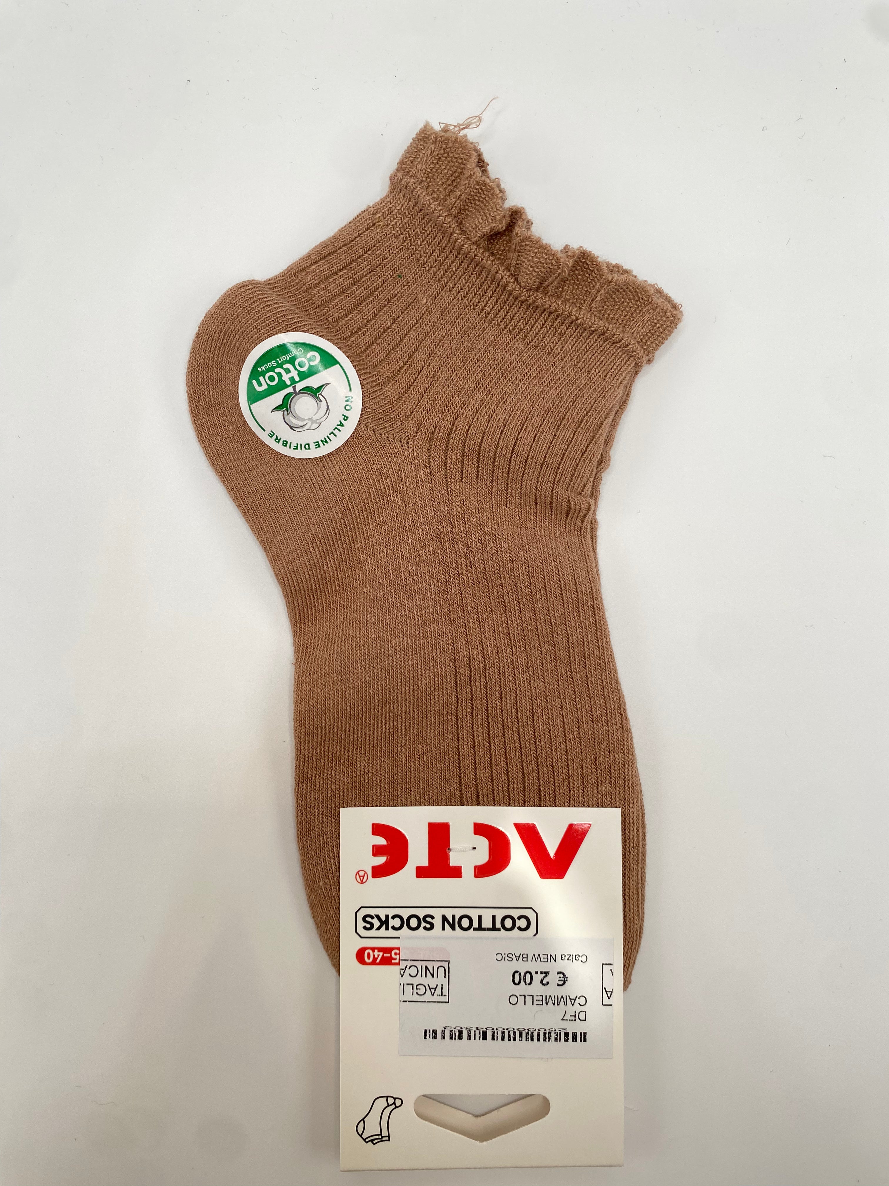 Calza NEW BASIC - CAMMELLO