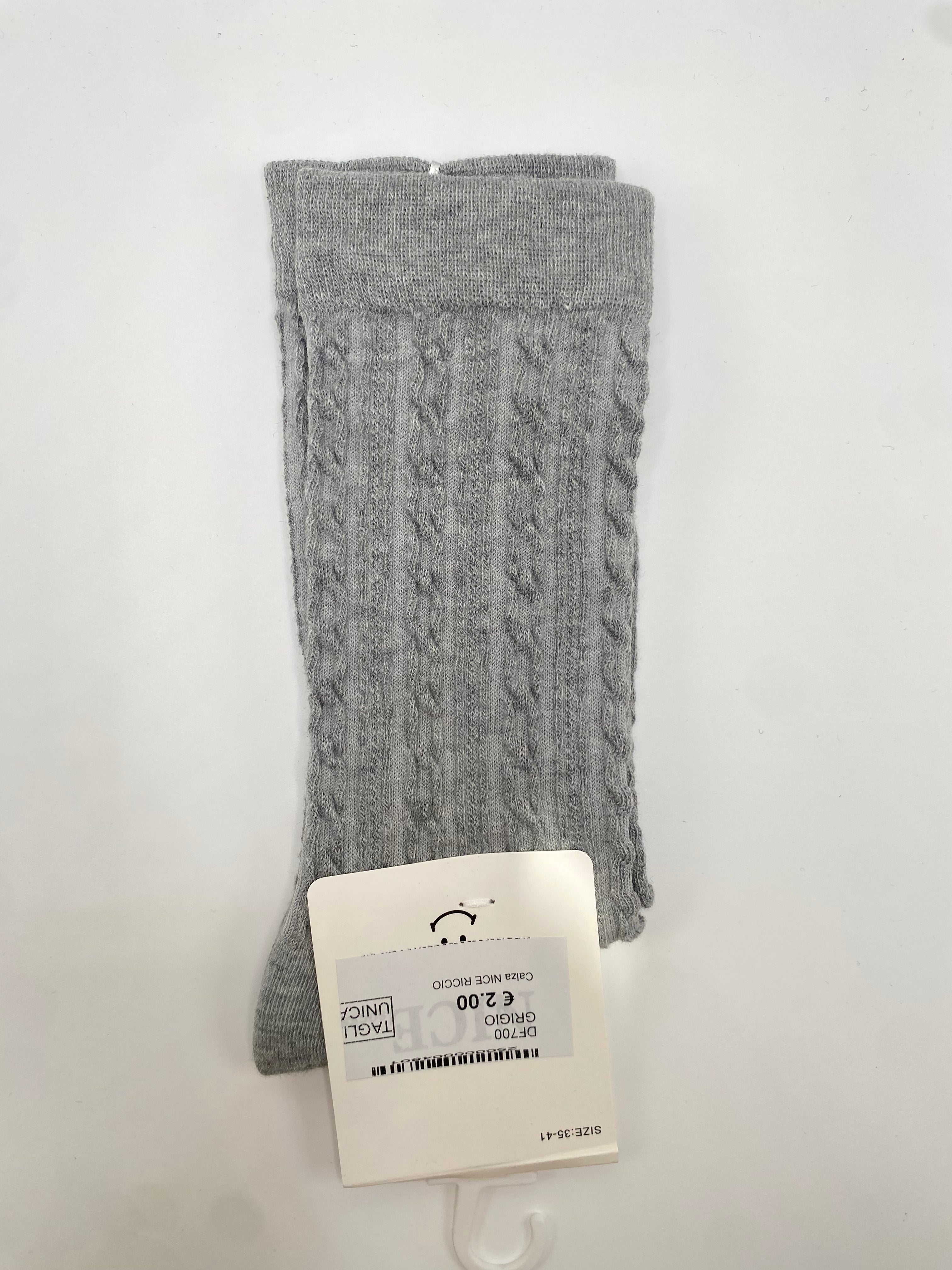 Calza NICE RICCIO - GRIGIO