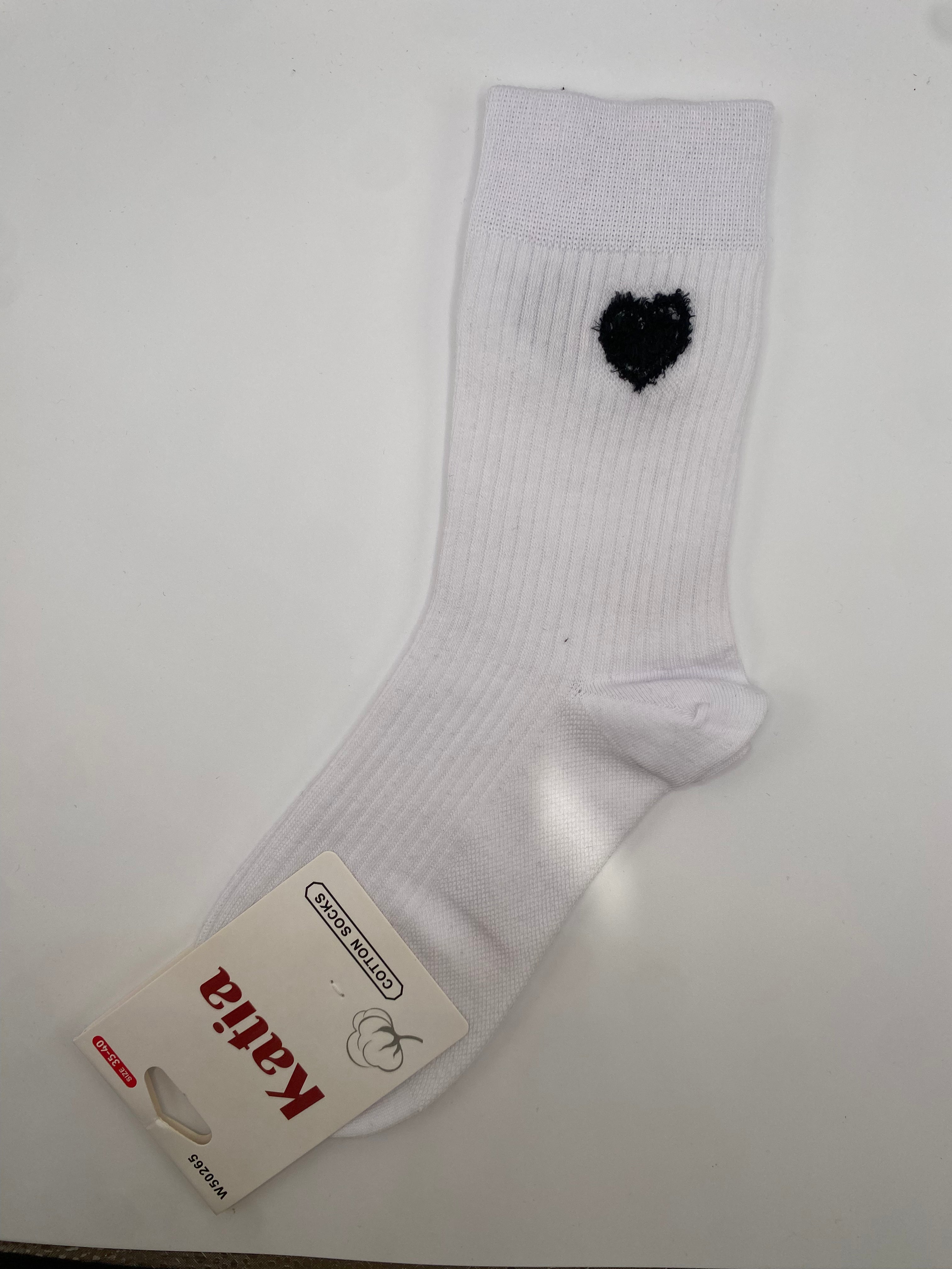 Calza CORAZON - BIANCO