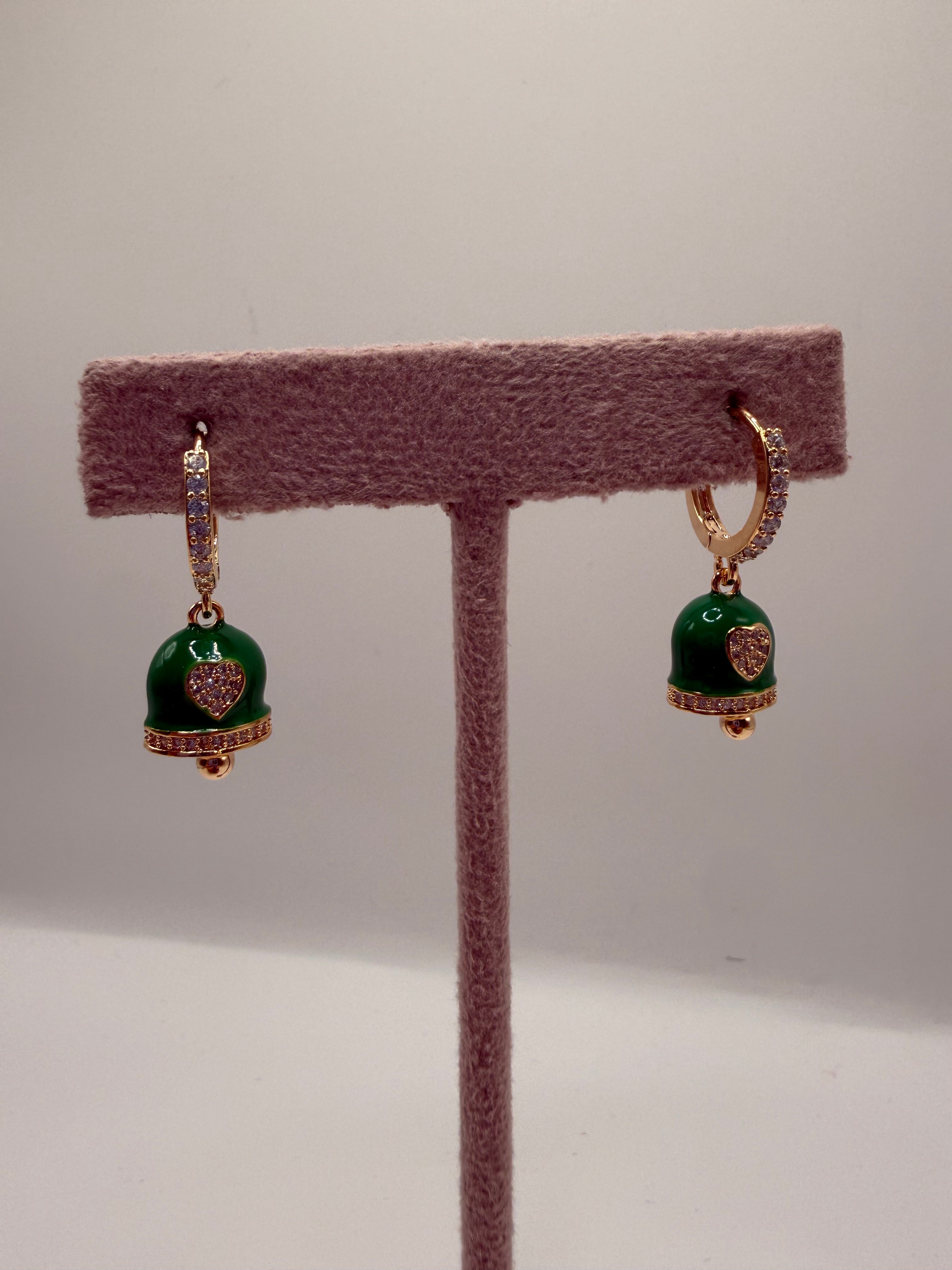 Orecchino CAMPANELLE - VERDE