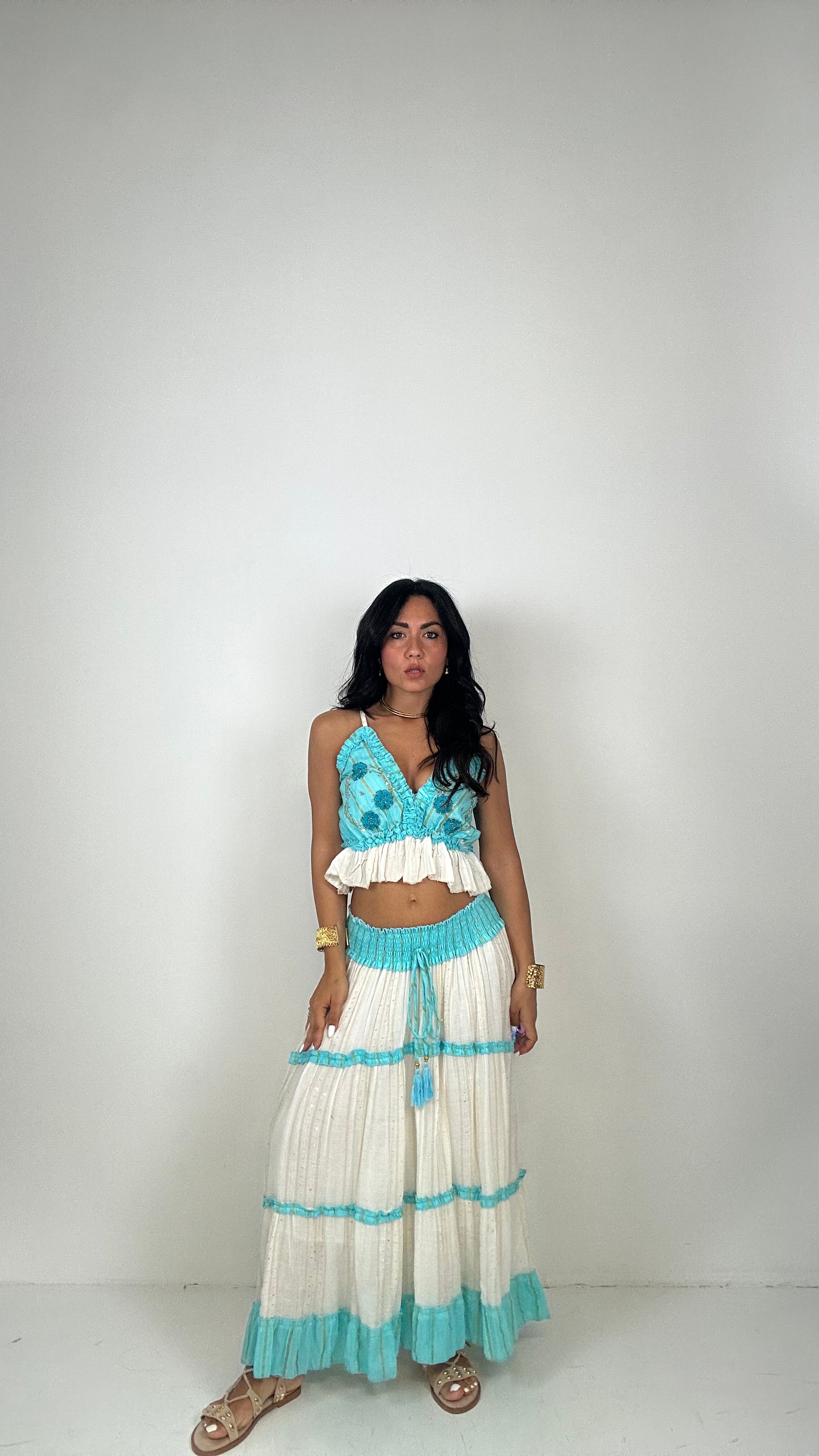 Completo INDIA - CELESTE