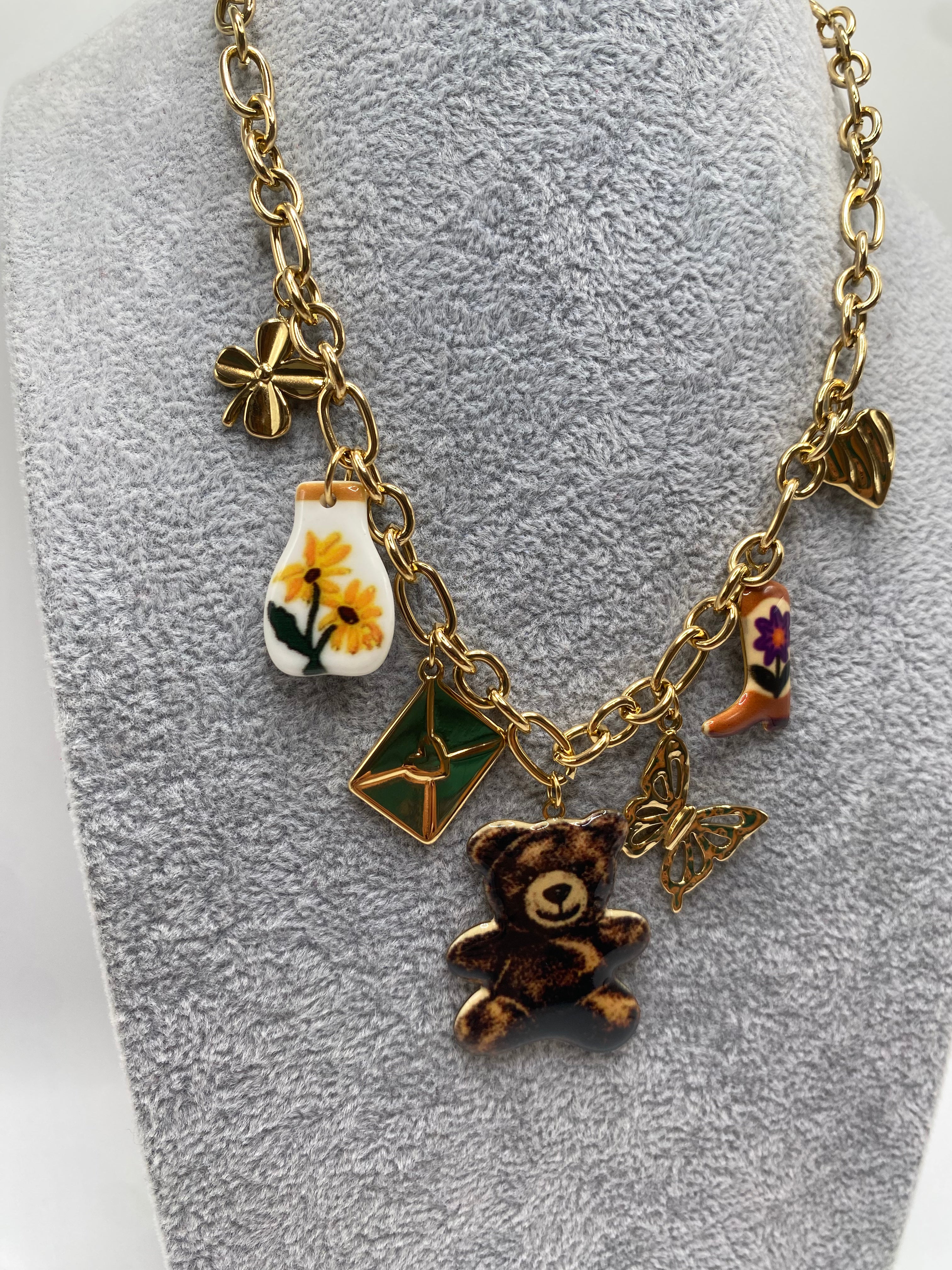 Collana CAMP E TEDDY - ORO