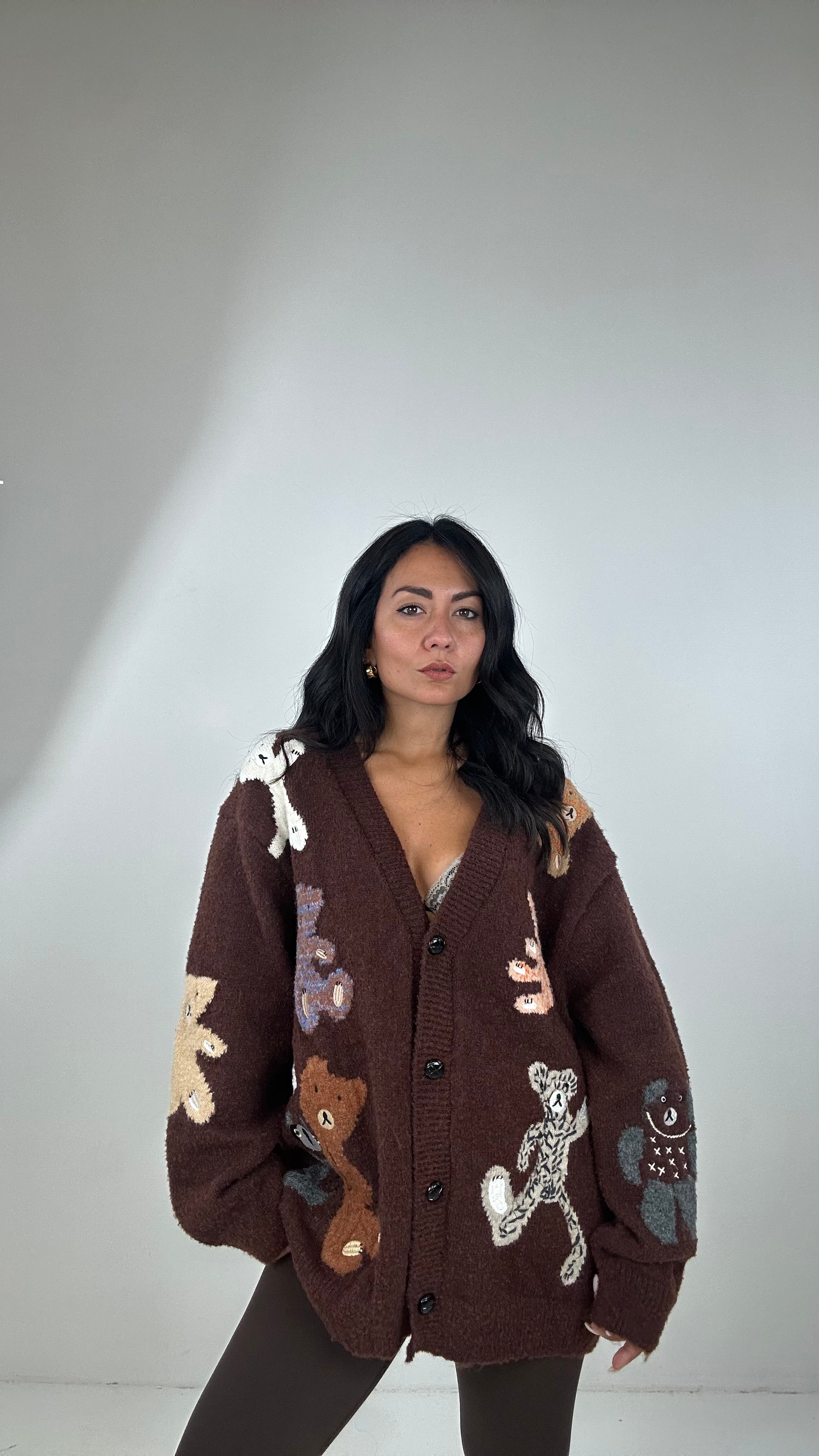 Cardigan ORSETTI - MARRONE