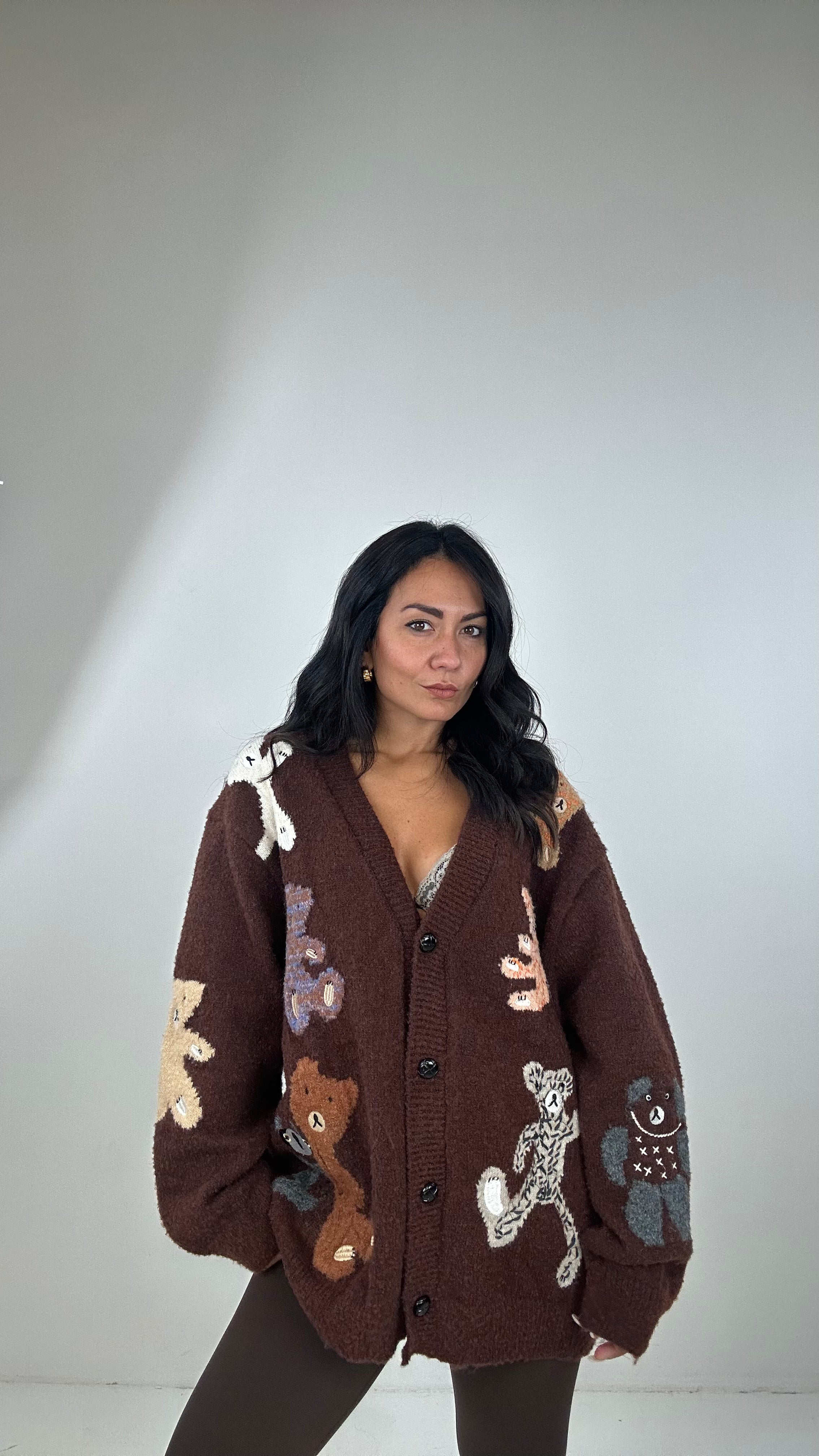 Cardigan ORSETTI - MARRONE