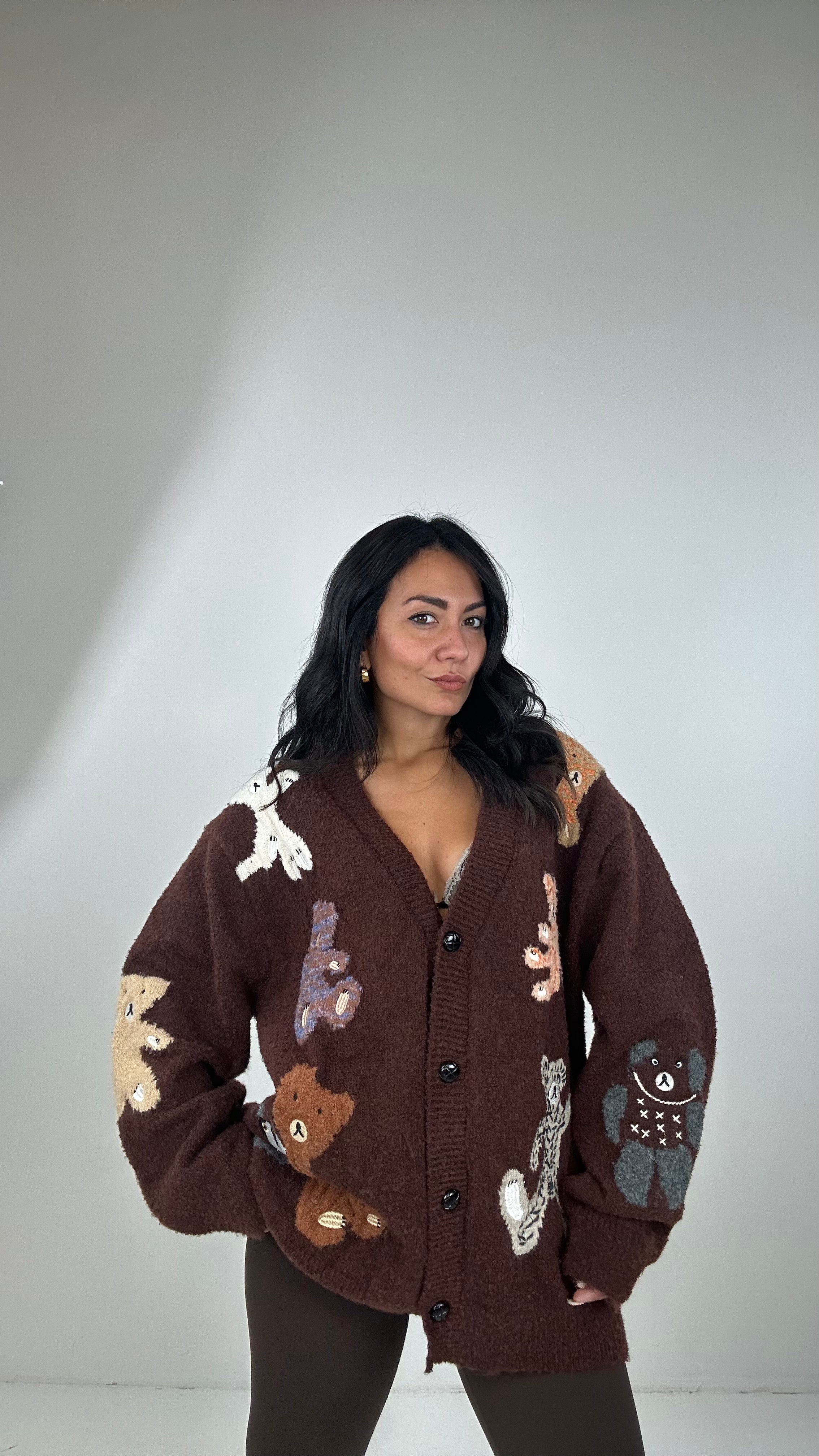 Cardigan ORSETTI - MARRONE
