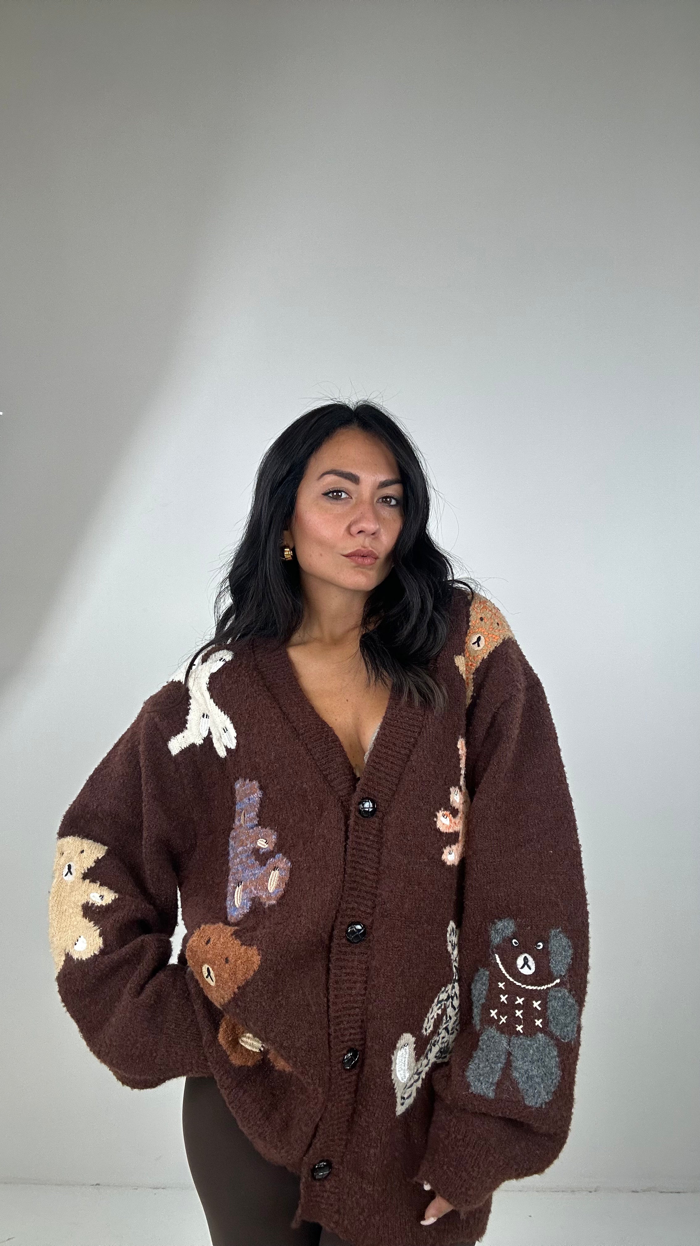 Cardigan ORSETTI - MARRONE
