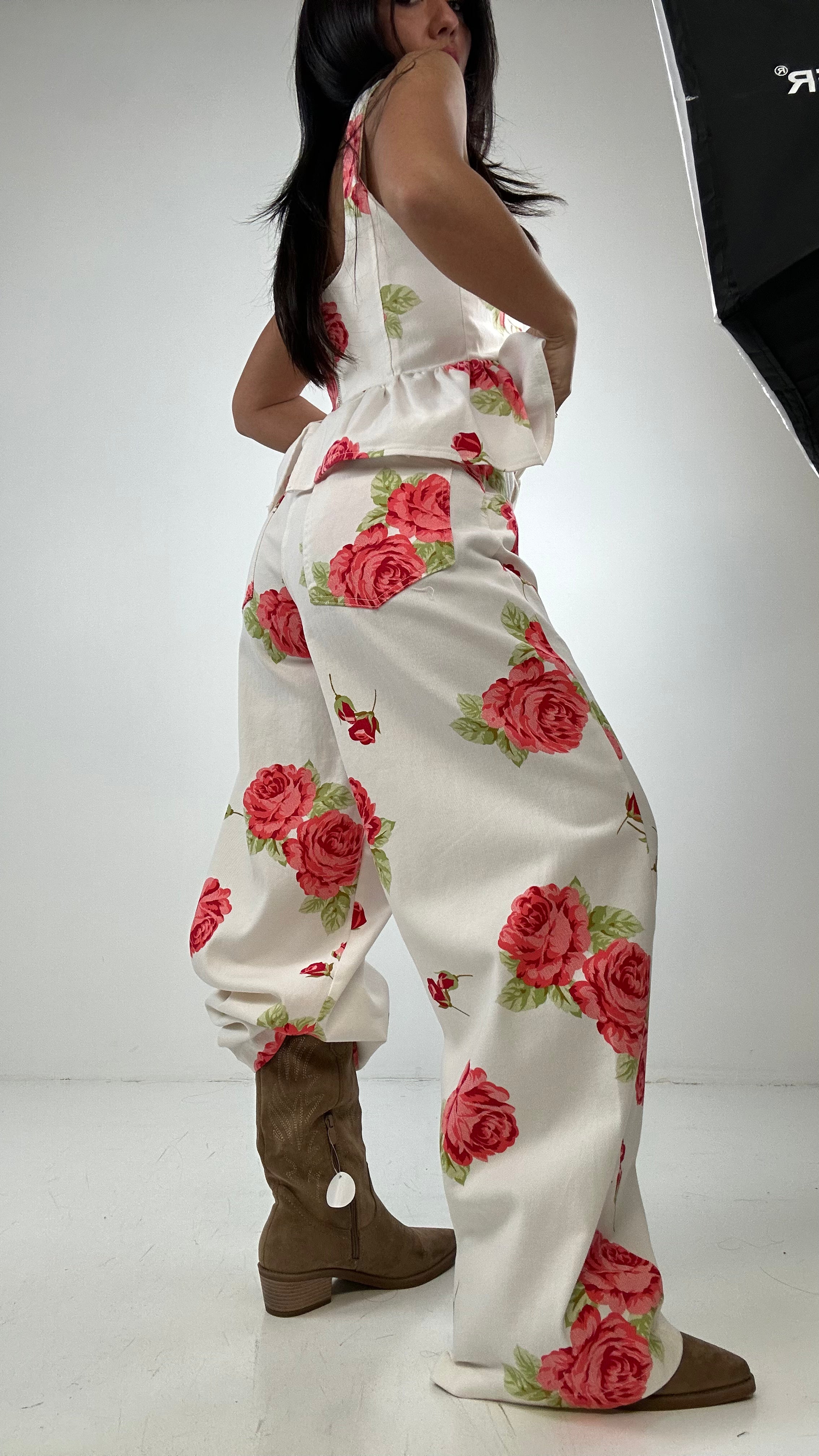Jeans LUMINA ROSE - ROSSO