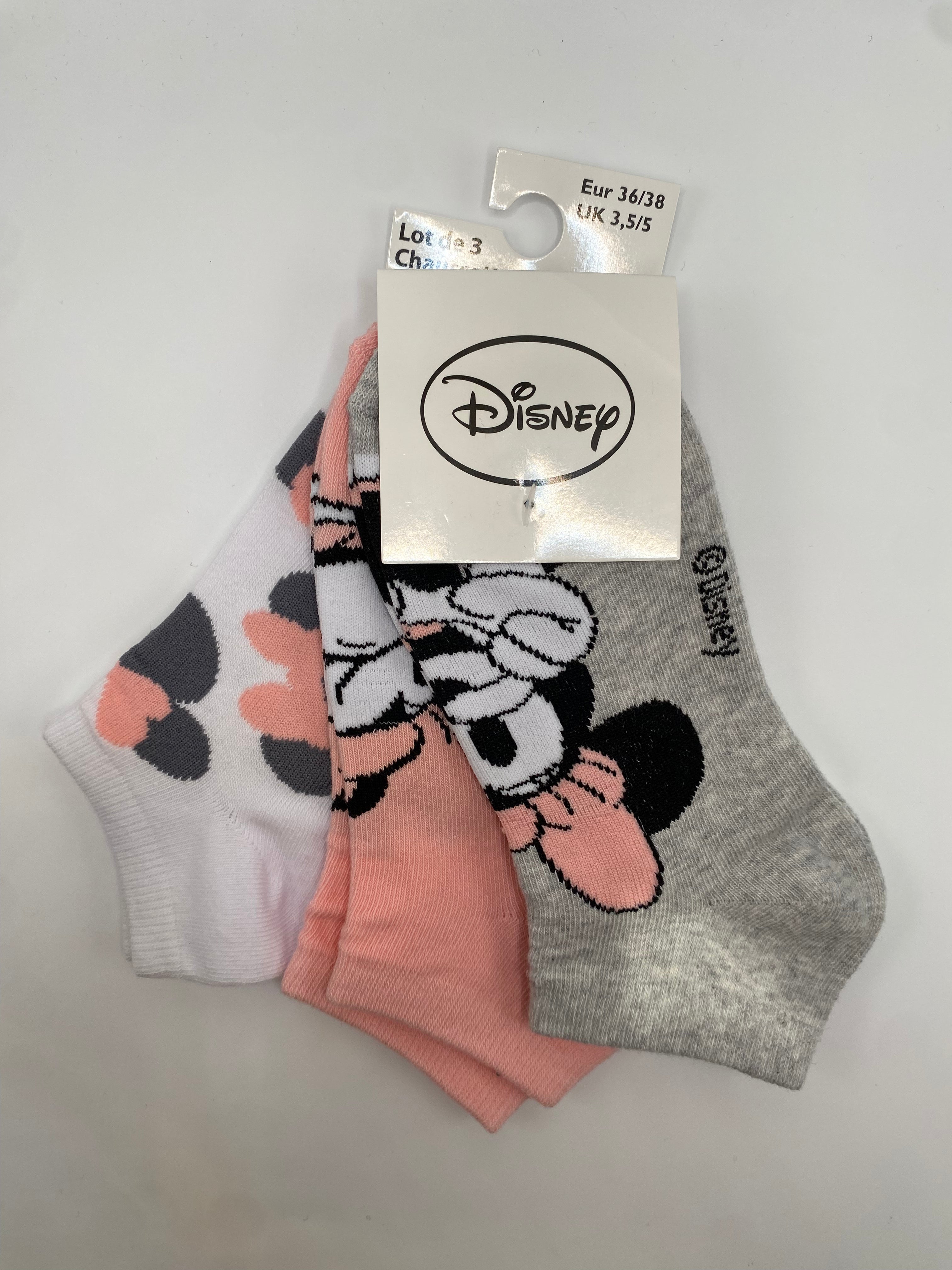 Tris CALZE DISNEY - GRIGIO