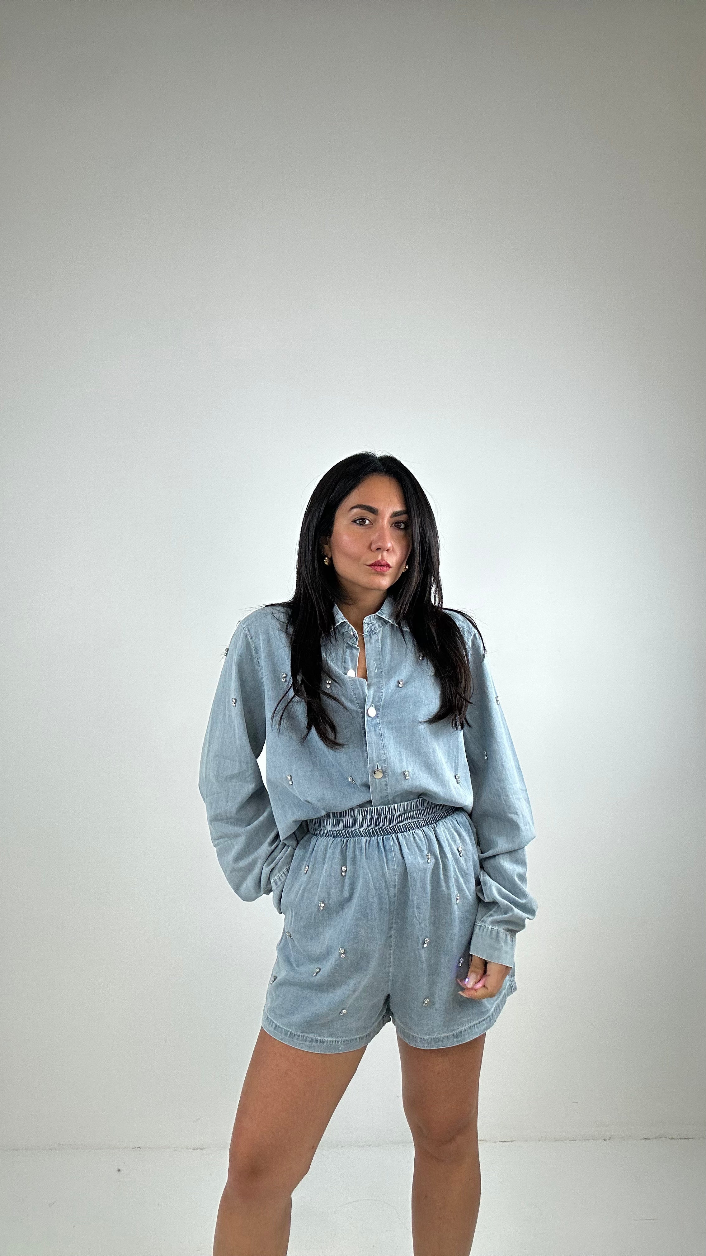Coordinato LUX CORTO - JEANS