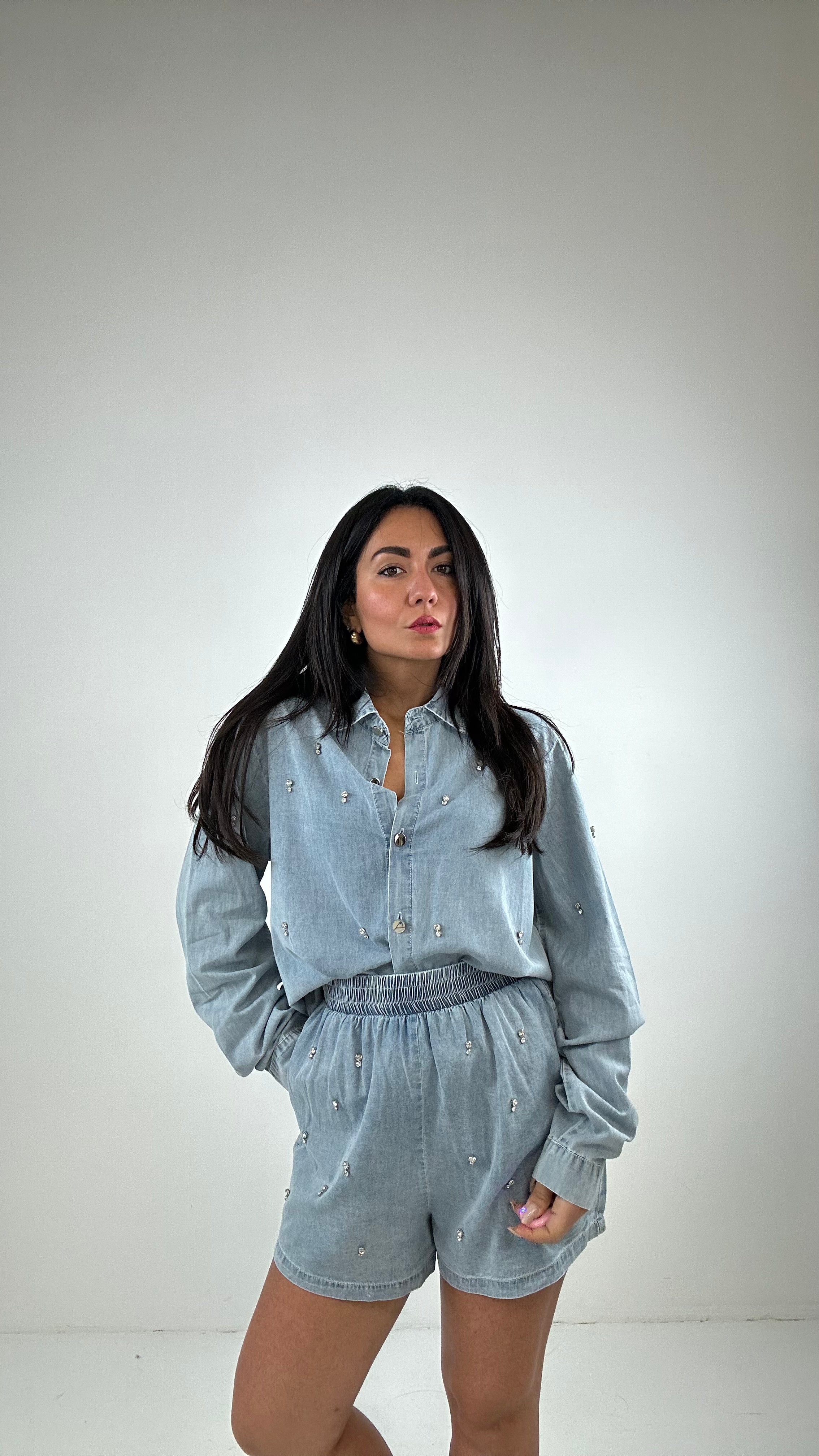 Coordinato LUX CORTO - JEANS