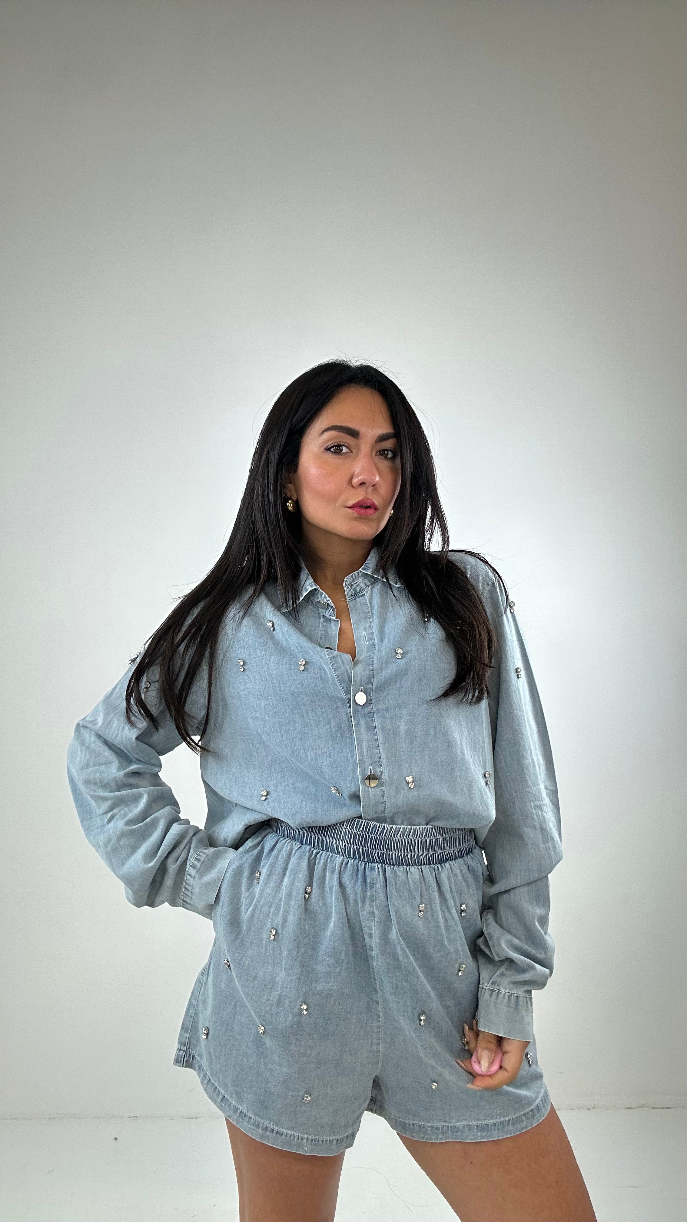Coordinato LUX CORTO - JEANS