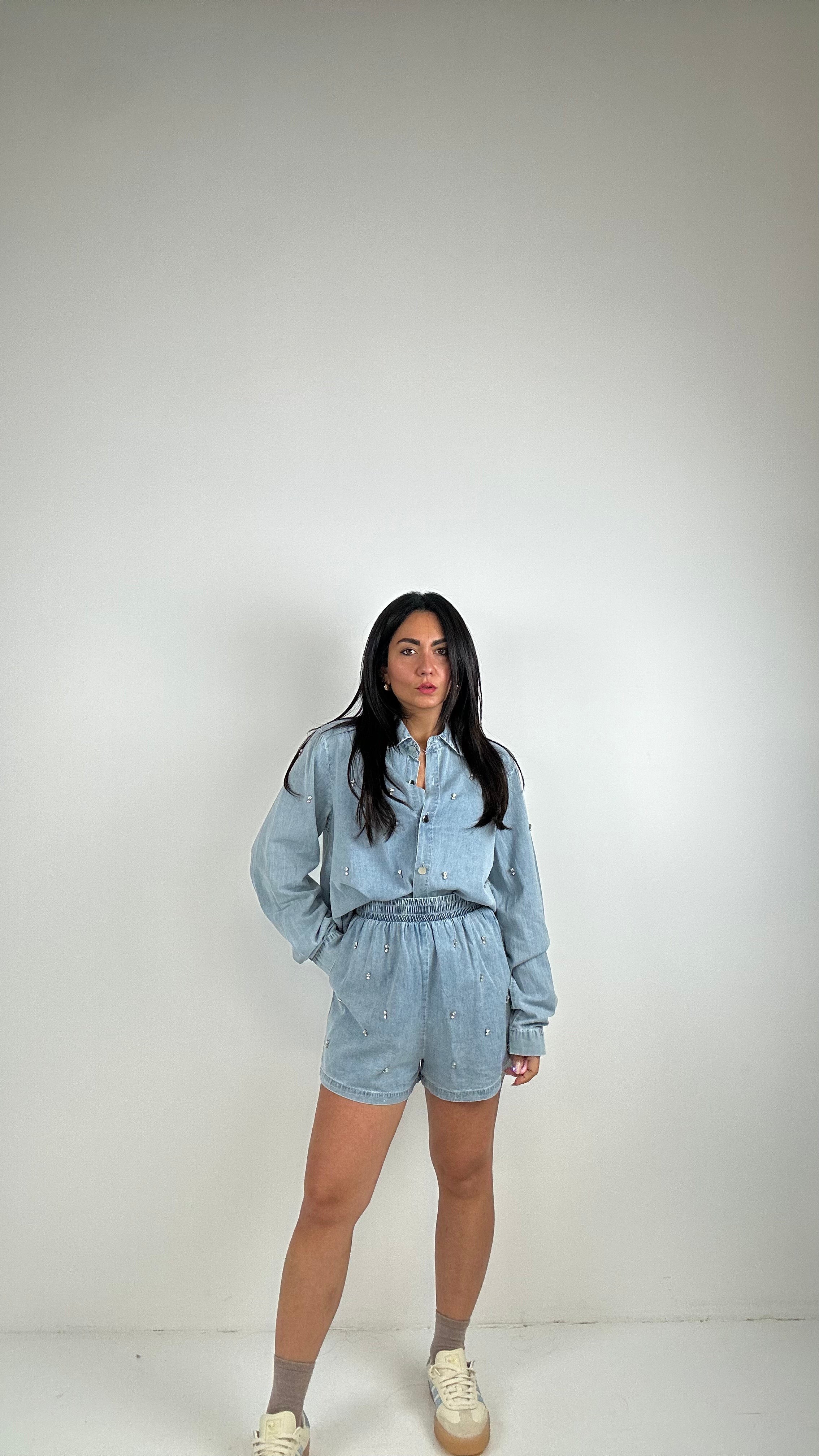 Coordinato LUX CORTO - JEANS