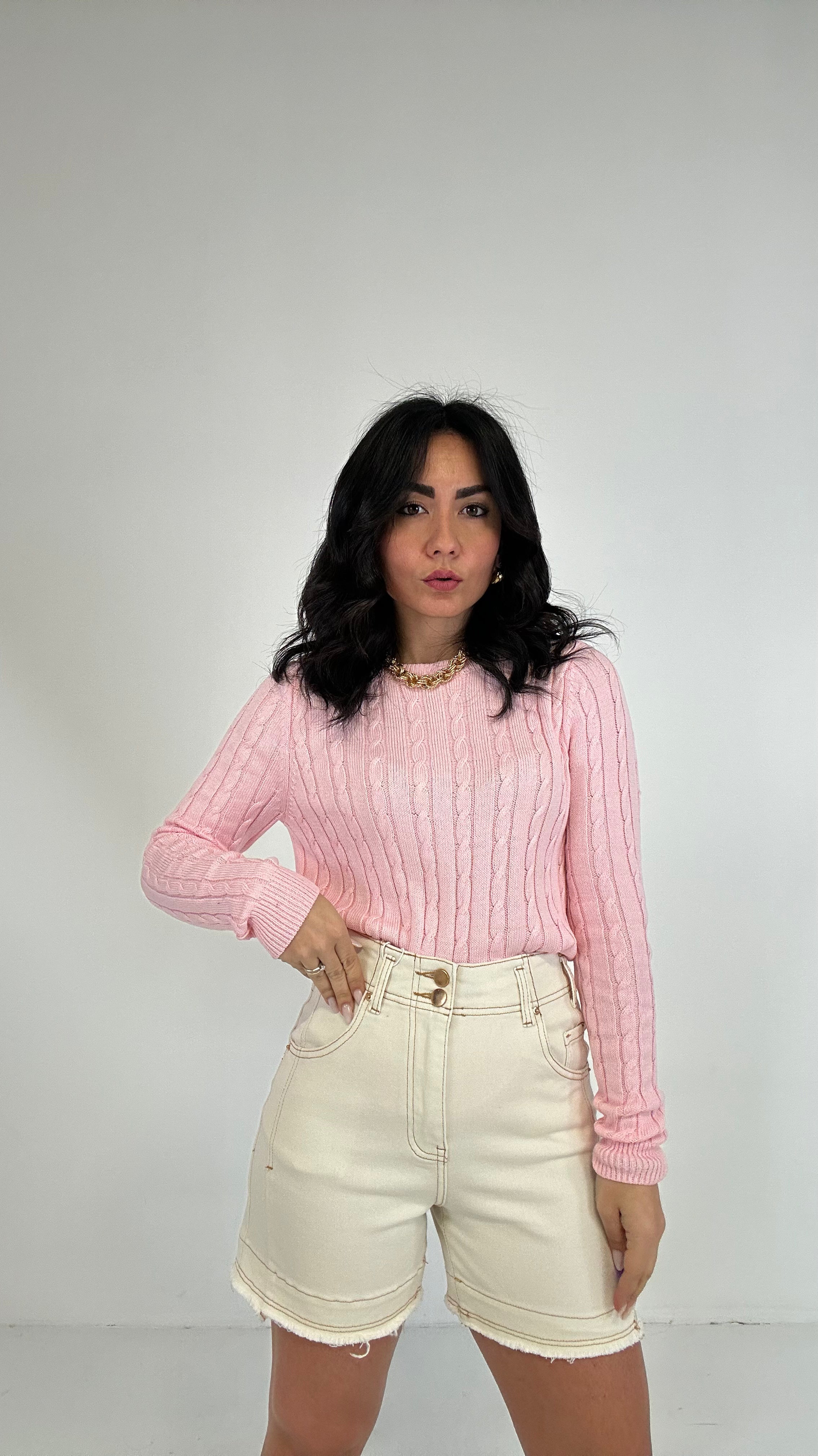 Shorts CUCITURA - PANNA