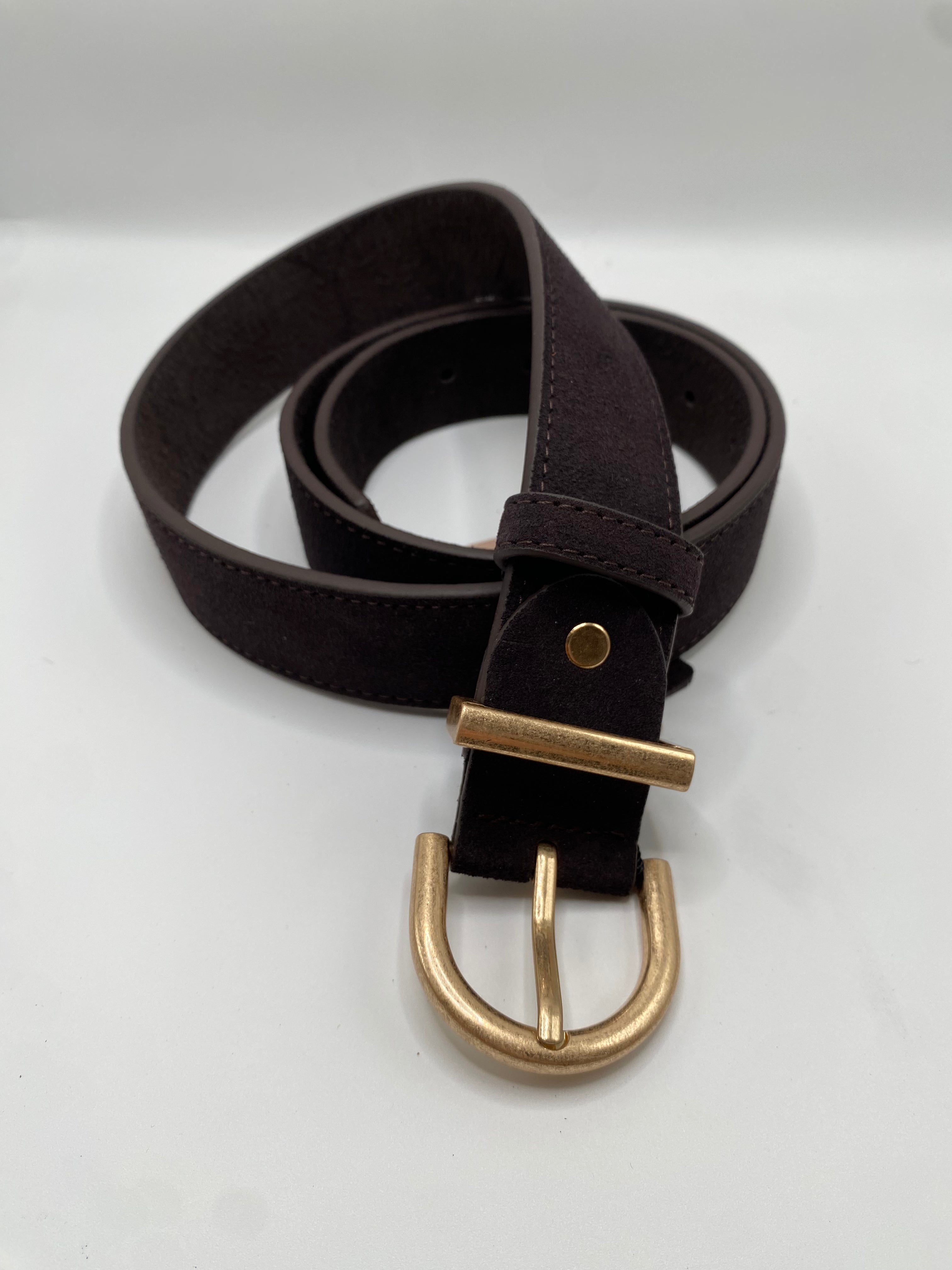 Cintura CAMOSCIO - MARRONE